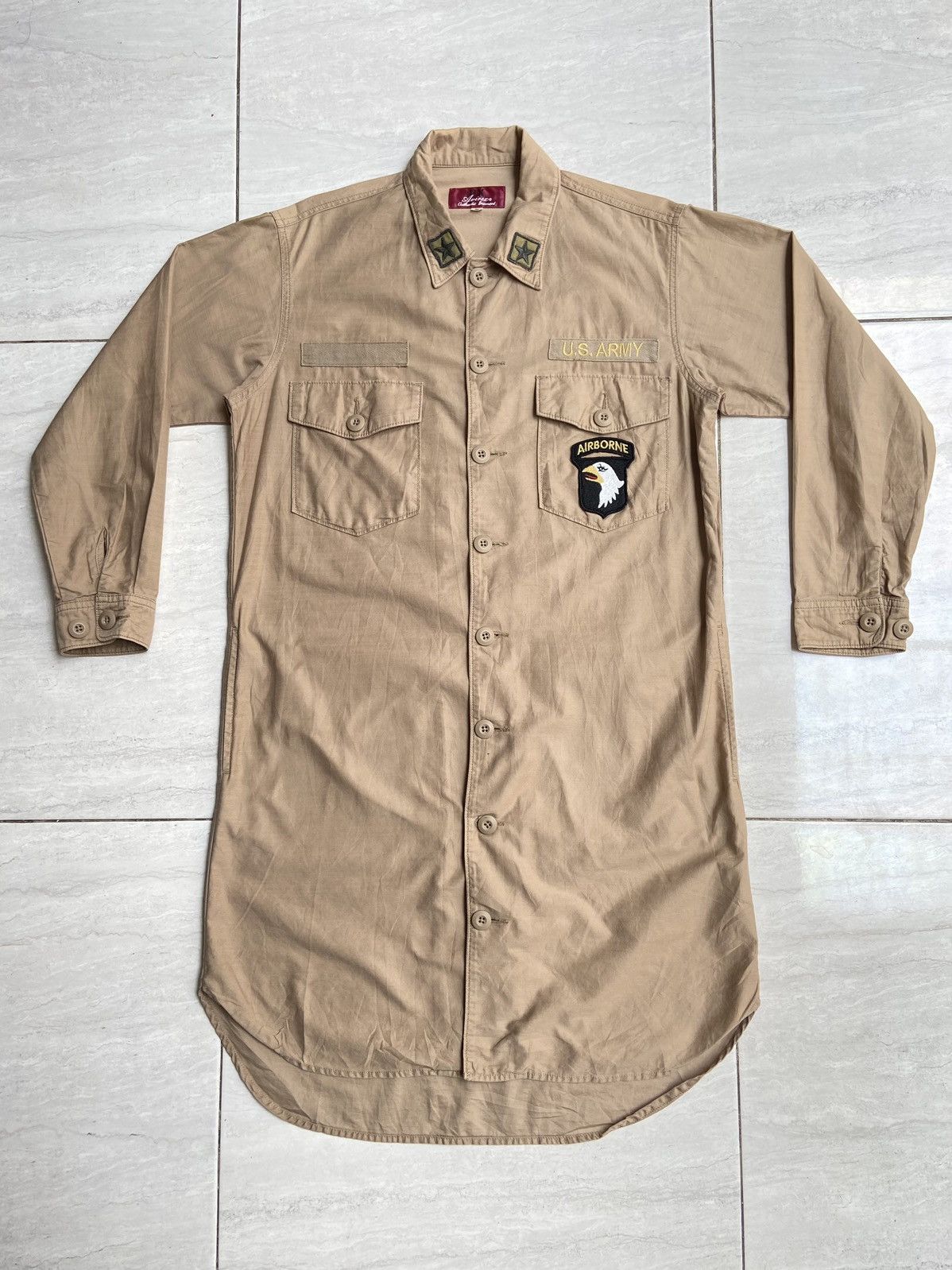 Avirex AVIREX U.S. ARMY Brown Jacket Size US M / EU 48-50 / 2 - 6 Thumbnail