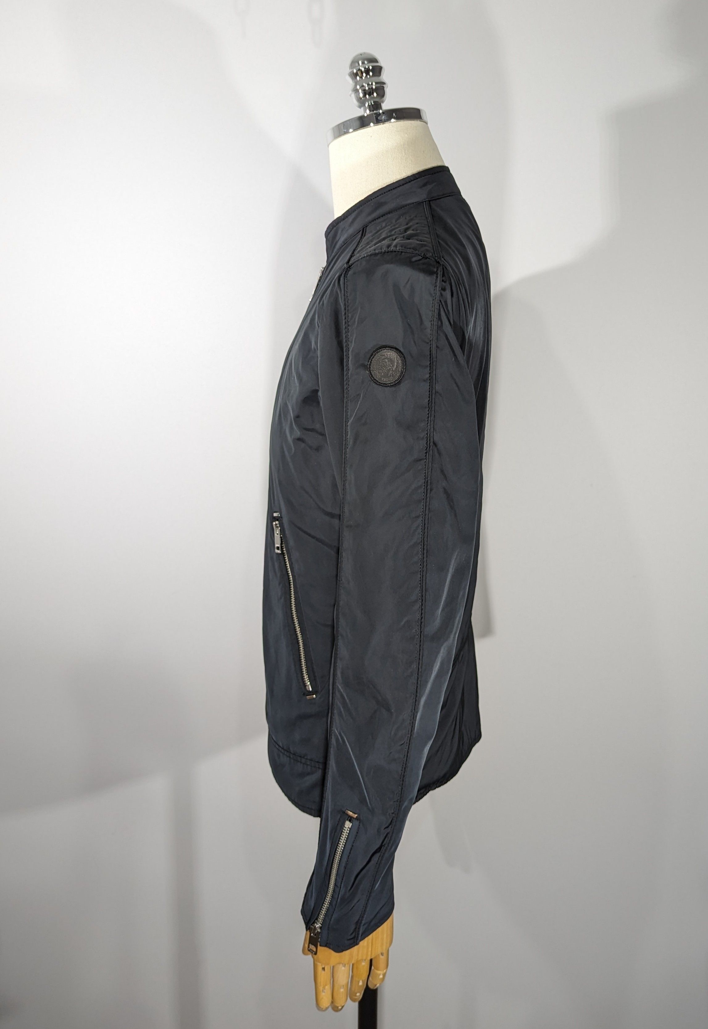 Diesel Diesel Polyester Jacket Application 100% Cowhide Leather Size US M / EU 48-50 / 2 - 6 Thumbnail