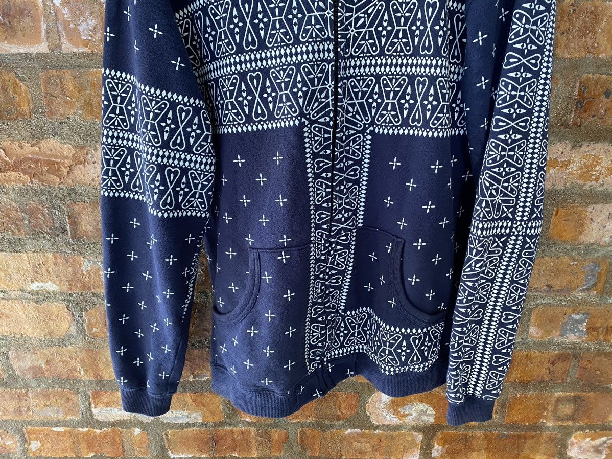 Bounty Hunter × Japanese Brand 2000s Bounty Hunter paisley kapital zipper hoodie Size US M / EU 48-50 / 2 - 4 Thumbnail