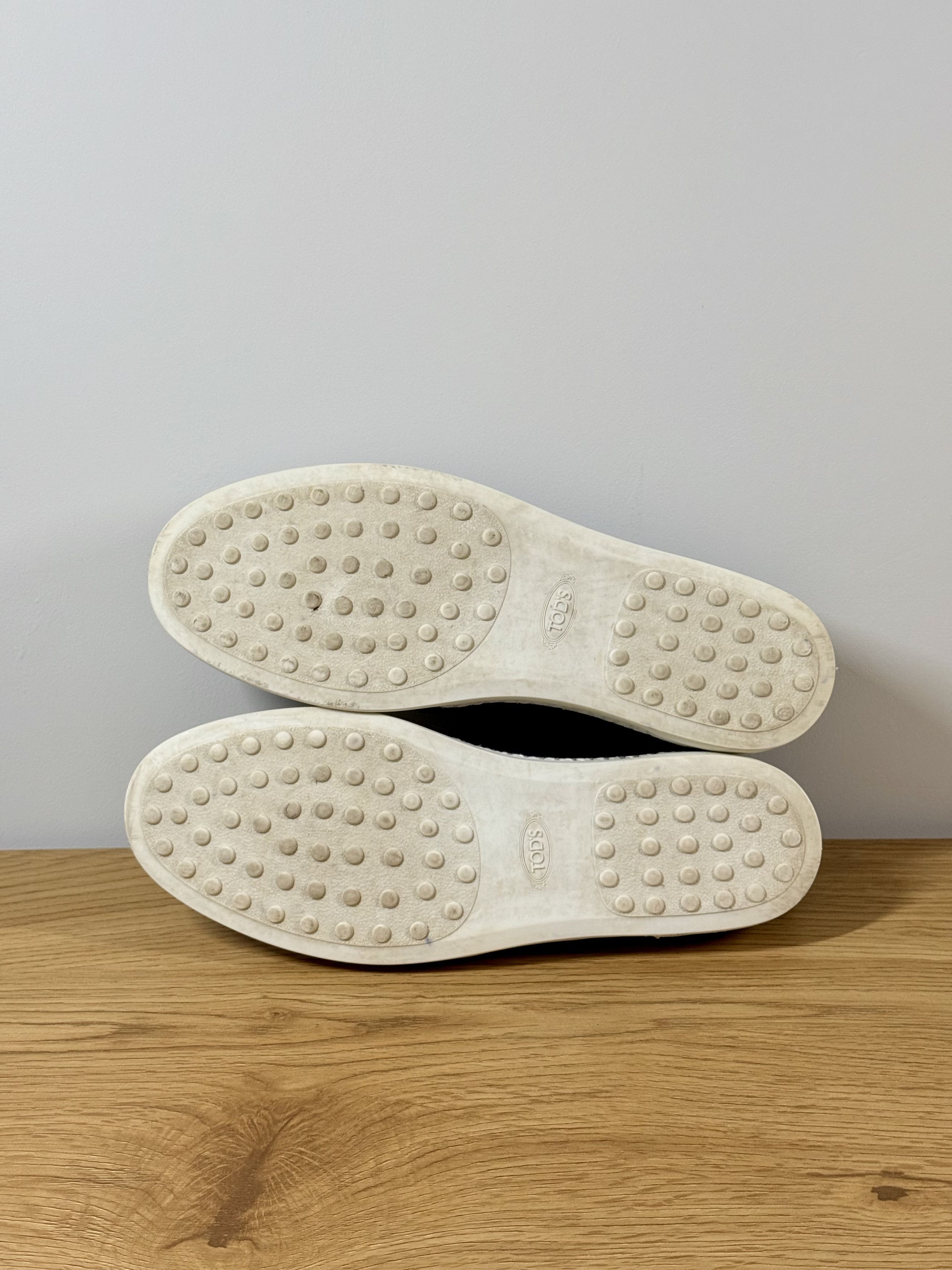 Tod's Tod's Navy Blue Suede Espadrille Slip On Sneakers US9 Size US 9 / IT 39 - 7 Thumbnail