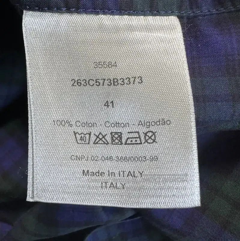 Dior Dior Men's Short Sleeve Cotton Shirt . Size US XL / EU 56 / 4 - 4 Thumbnail