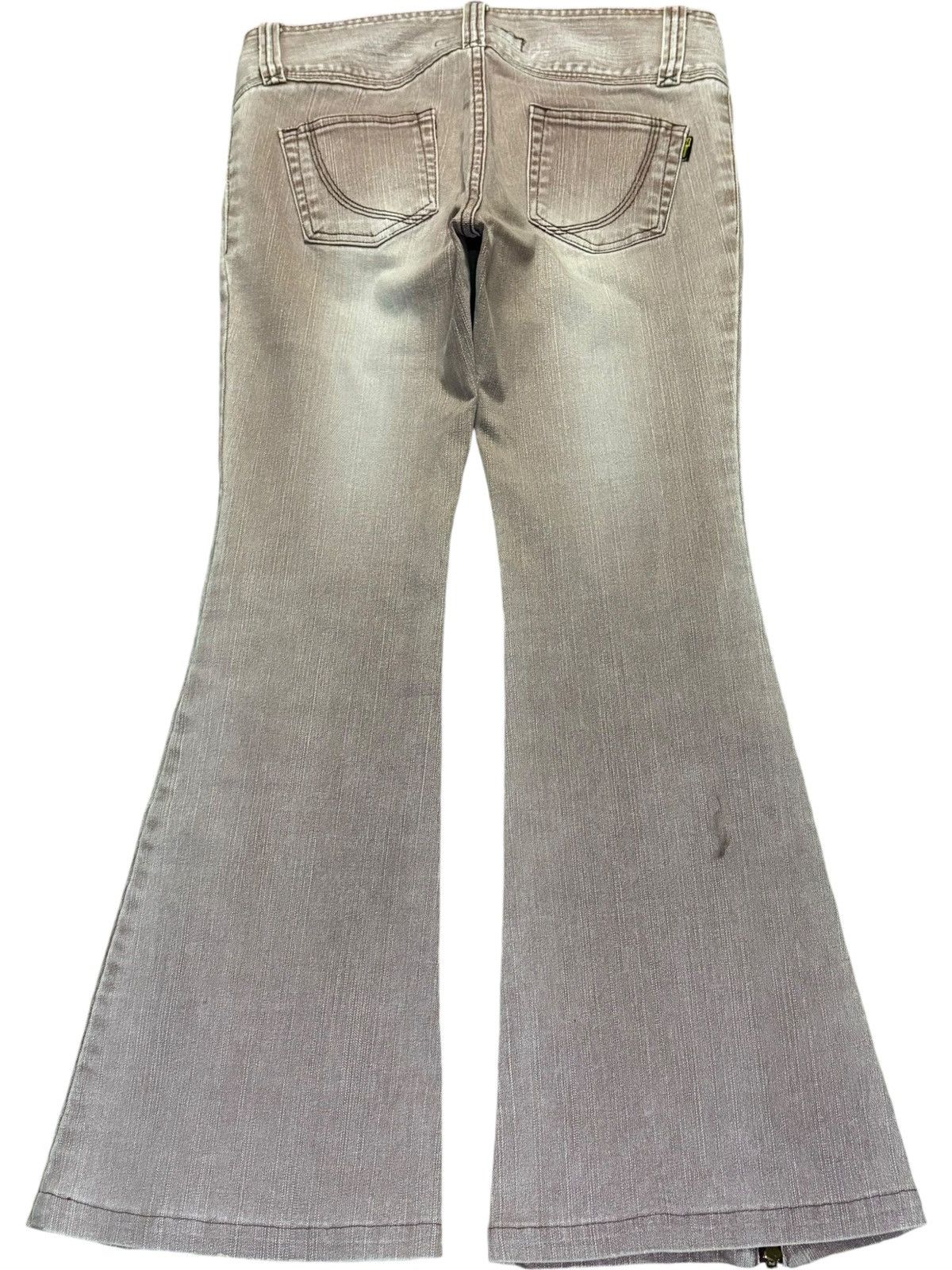 Japanese Brand Vintage Japanese Brand Faded Wash Bootcut Flare Jeans Size 30" / US 8 / IT 44 - 2 Thumbnail