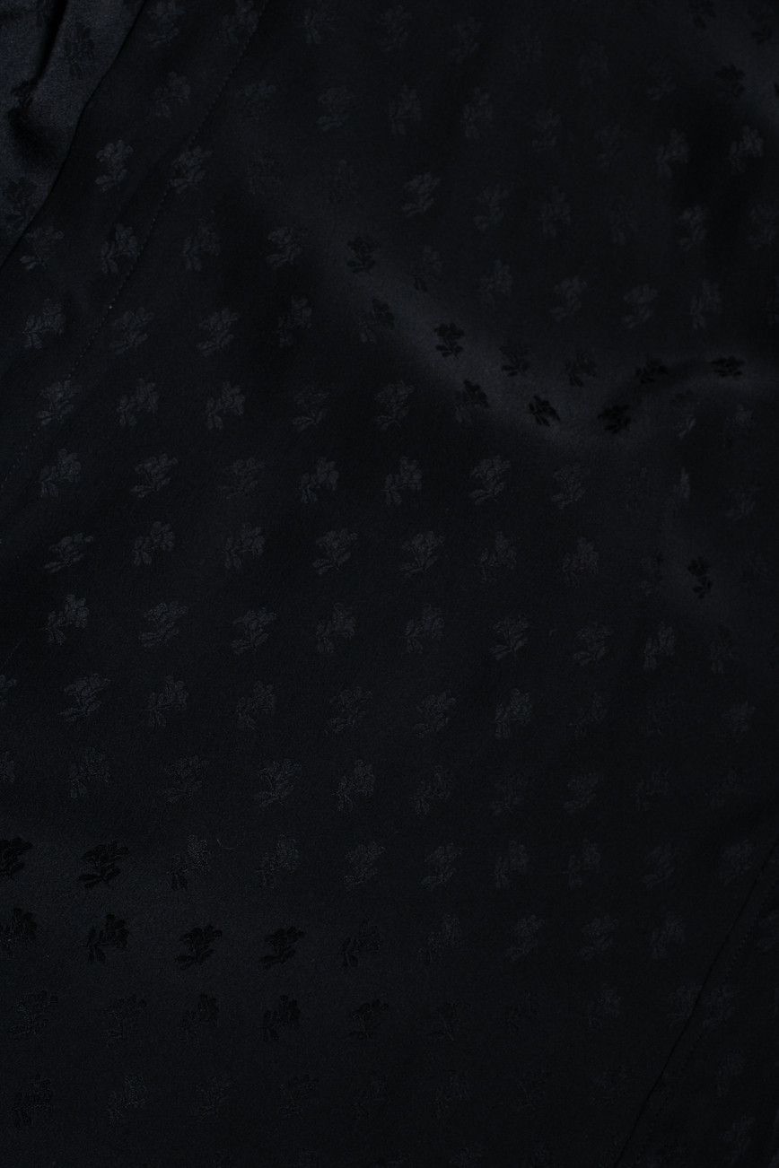 Saint Laurent Paris Saint Laurent, black shirt with leaf print Size US M / EU 48-50 / 2 - 5 Thumbnail