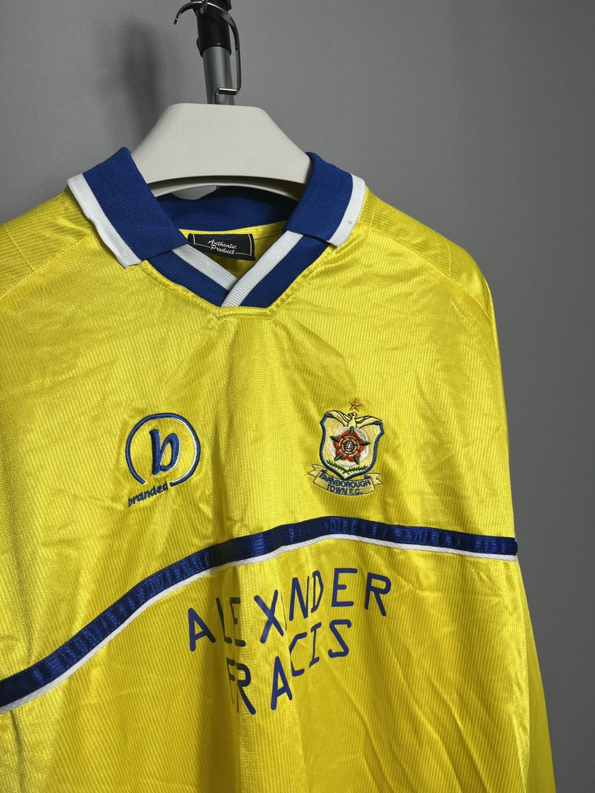 Sports Specialties 2003 - 2004 Farnborough FC away yellow Dean Green #7 long Size US XL / EU 56 / 4 - 2 Thumbnail