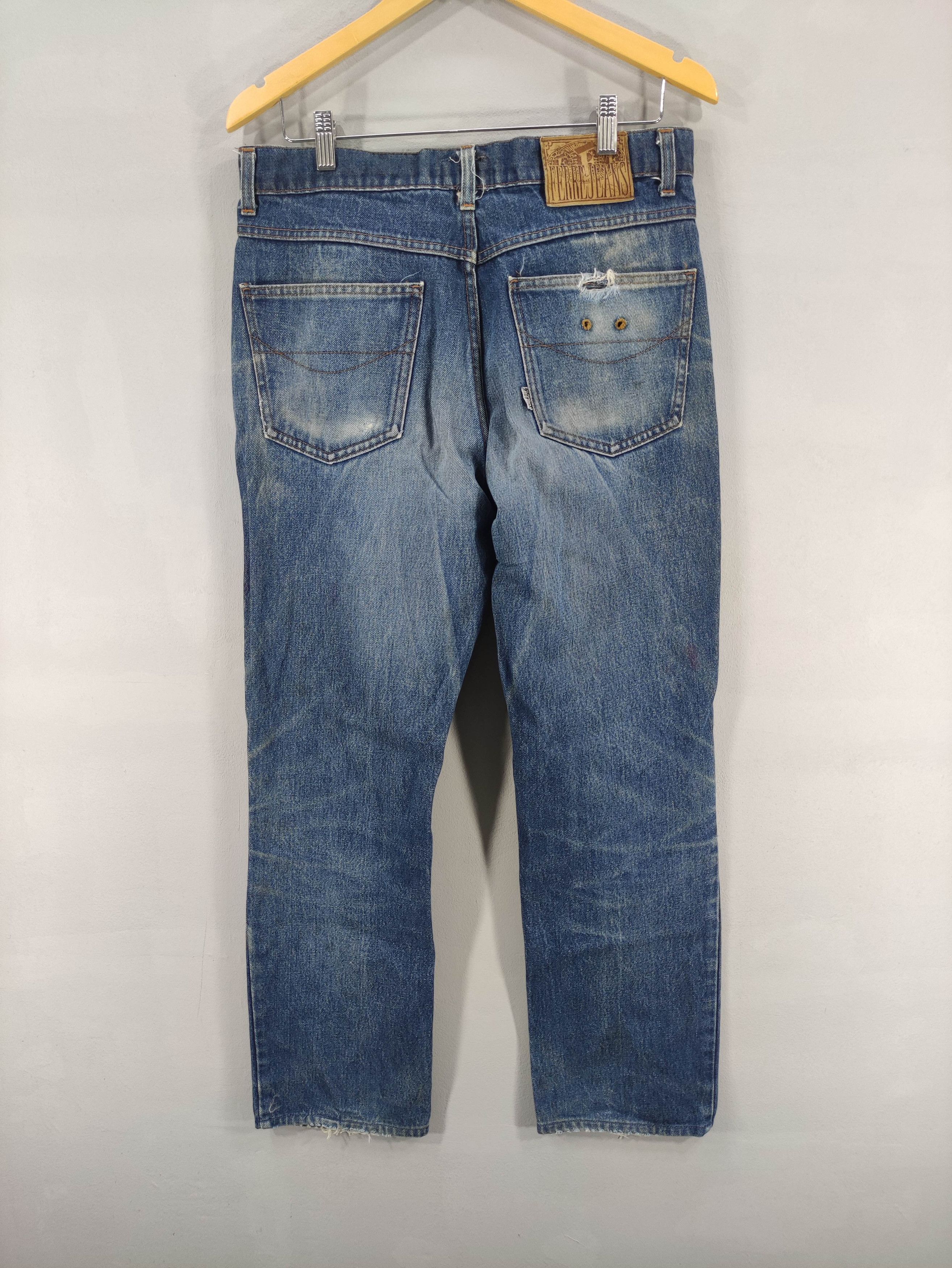 Ferre Vintage Ferre Distessed Denim Jeans Size US 32 / EU 48 - 19 Thumbnail