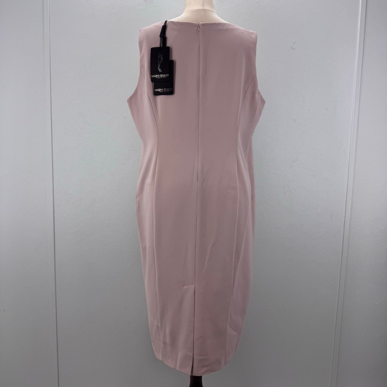 Marina Rinaldi NMarina Rinaldi Destino Column Dress Plus 20 Minimalist Rich Size 3XL / US 20-22 - 4 Thumbnail