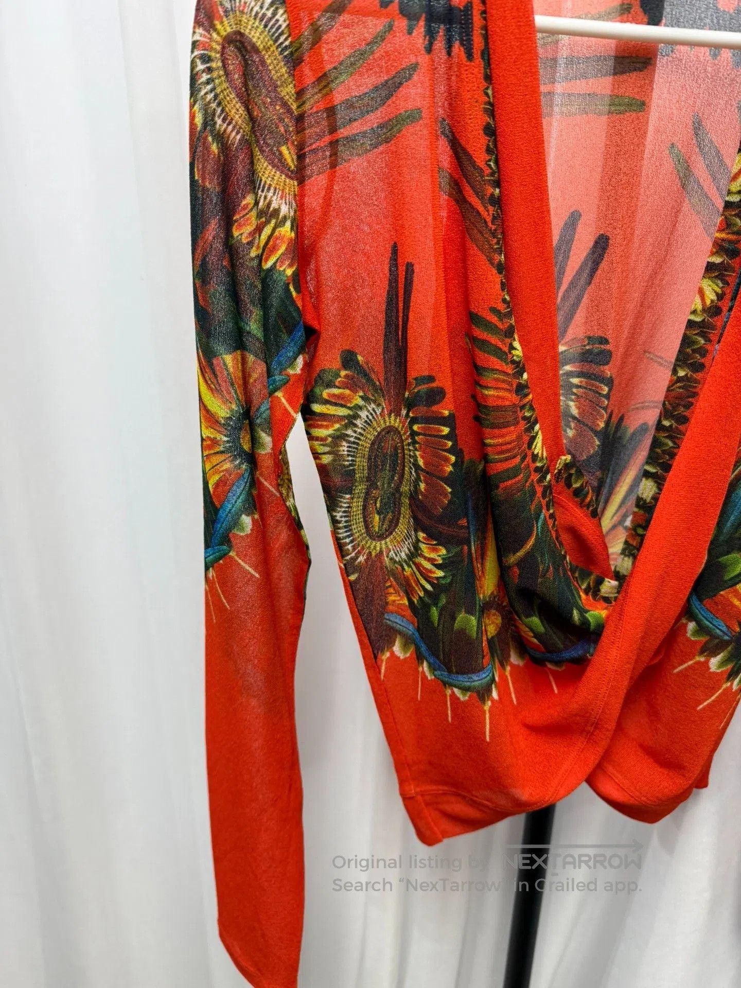 Jean Paul Gaultier Jean Paul Gaultier Mesh Wrap Tie Cardigan. Size S / US 4 / IT 40 - 3 Thumbnail