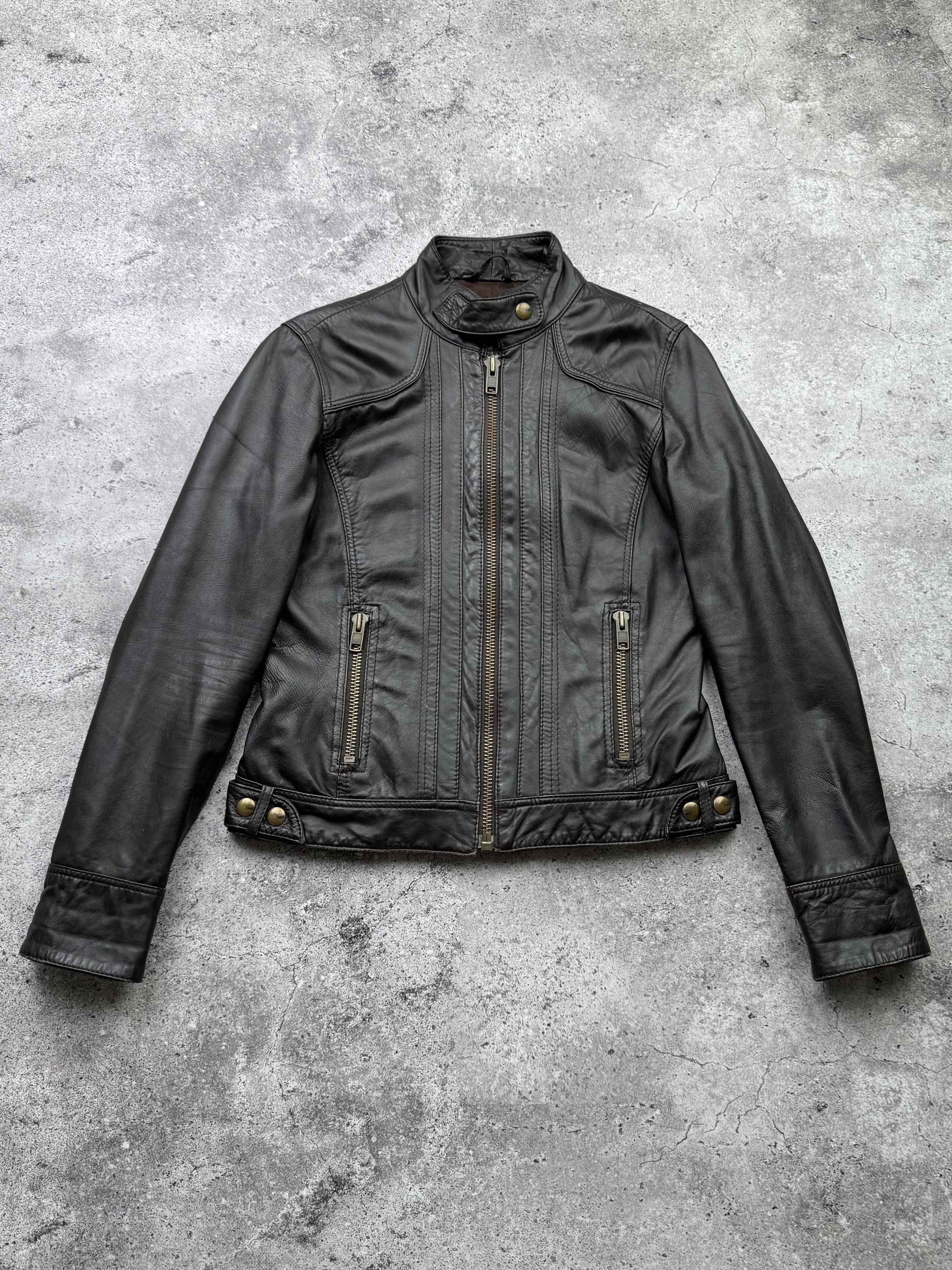 Japanese Brand Vintage Cropped Leather Jacket C539(V2) Size L / US 10 / IT 46 - 1 Thumbnail
