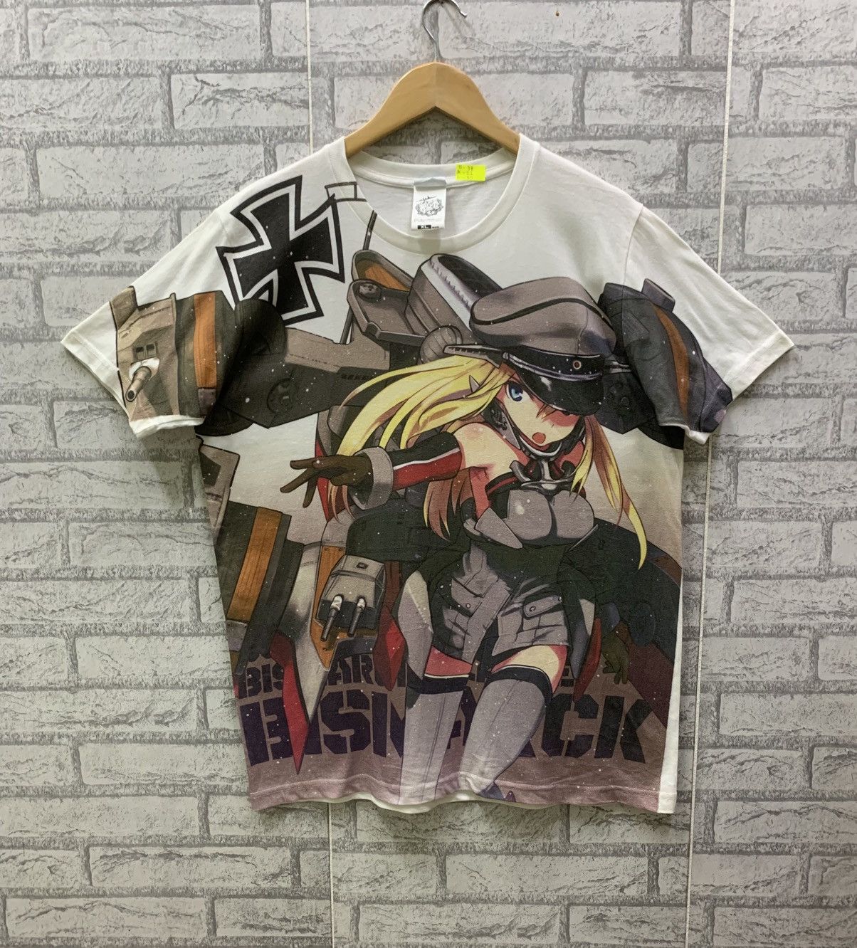 Anime VERY RARE!!! BISMARCK ALLOVERPRINT JAPANESE ANIME T-SHIRTS Size US XL / EU 56 / 4 - 1 Thumbnail
