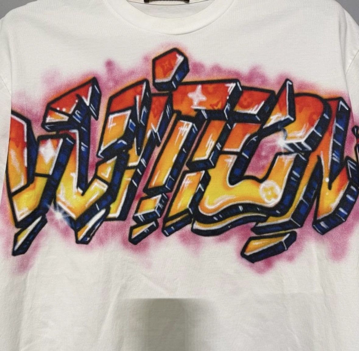 Louis Vuitton LOUIS VUITTON GRAFFITI SHIRT VIRGIL Size US M / EU 48-50 / 2 - 3 Thumbnail