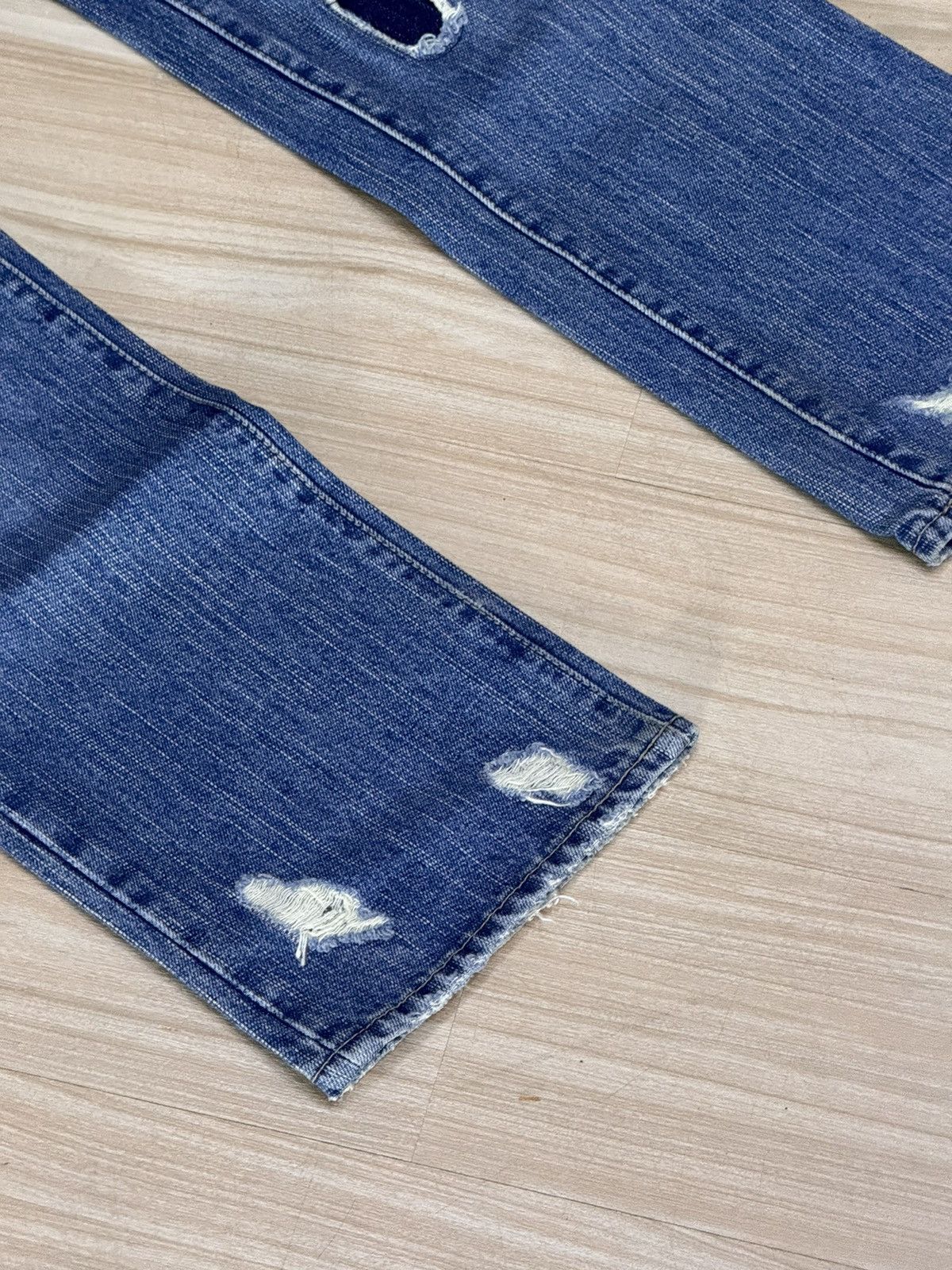PPFM PPFM Japanese Leather Pie Jeans Size 33 inches Size US 33 - 4 Thumbnail