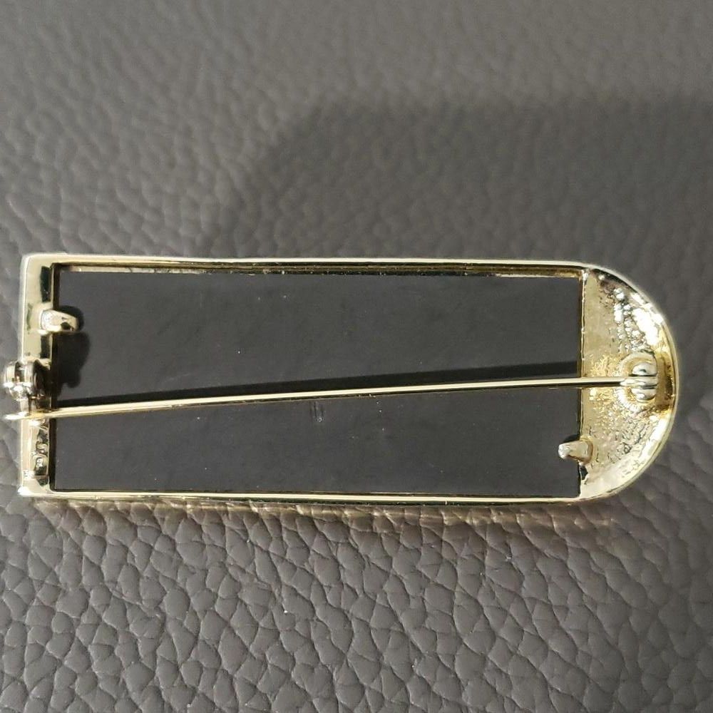 Designer AJC Cat Mirrored Pin Size ONE SIZE - 3 Thumbnail