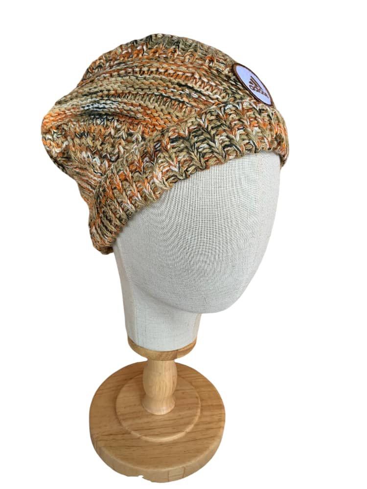 Adidas × Vintage HIPPIES STYLE Adidas Multicolour Long Beanie Hat Size ONE SIZE - 2 Thumbnail