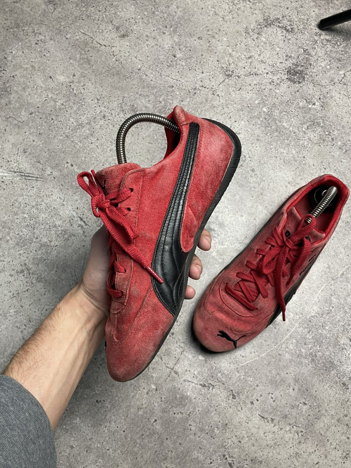 Puma 🐈‍⬛ Puma Speedcat Suede Vintage Sneakers Low Shoes 41 Size US 8 / EU 41 - 3 Thumbnail