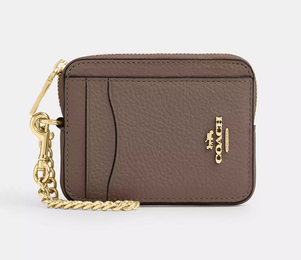 Coach Zip Card Case #6303 Size ONE SIZE - 4 Thumbnail
