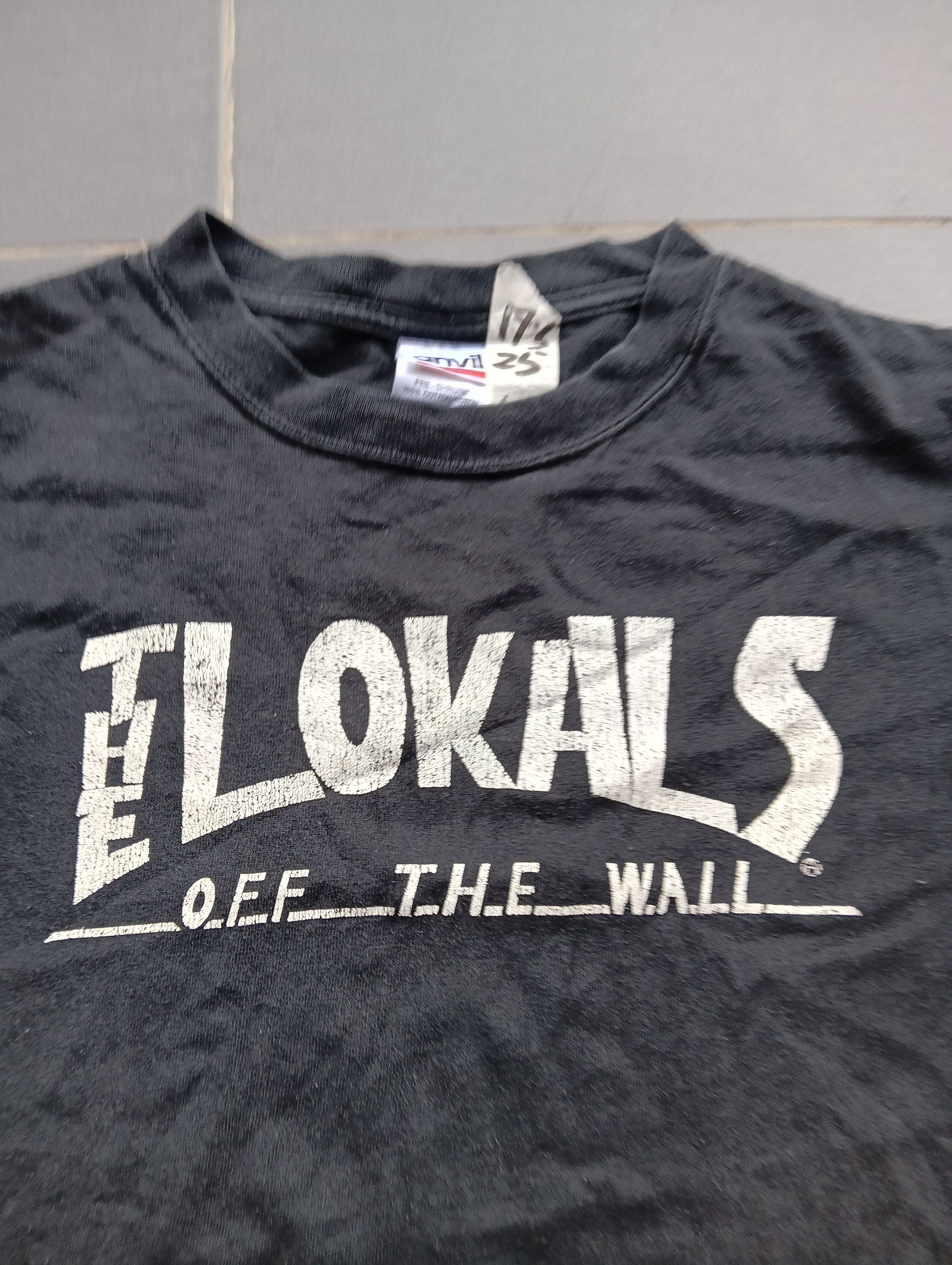 Anvil × Band Tees × Other THE LOKALS OFF THE WALL TEE BAND TEE Size US S / EU 44-46 / 1 - 3 Thumbnail