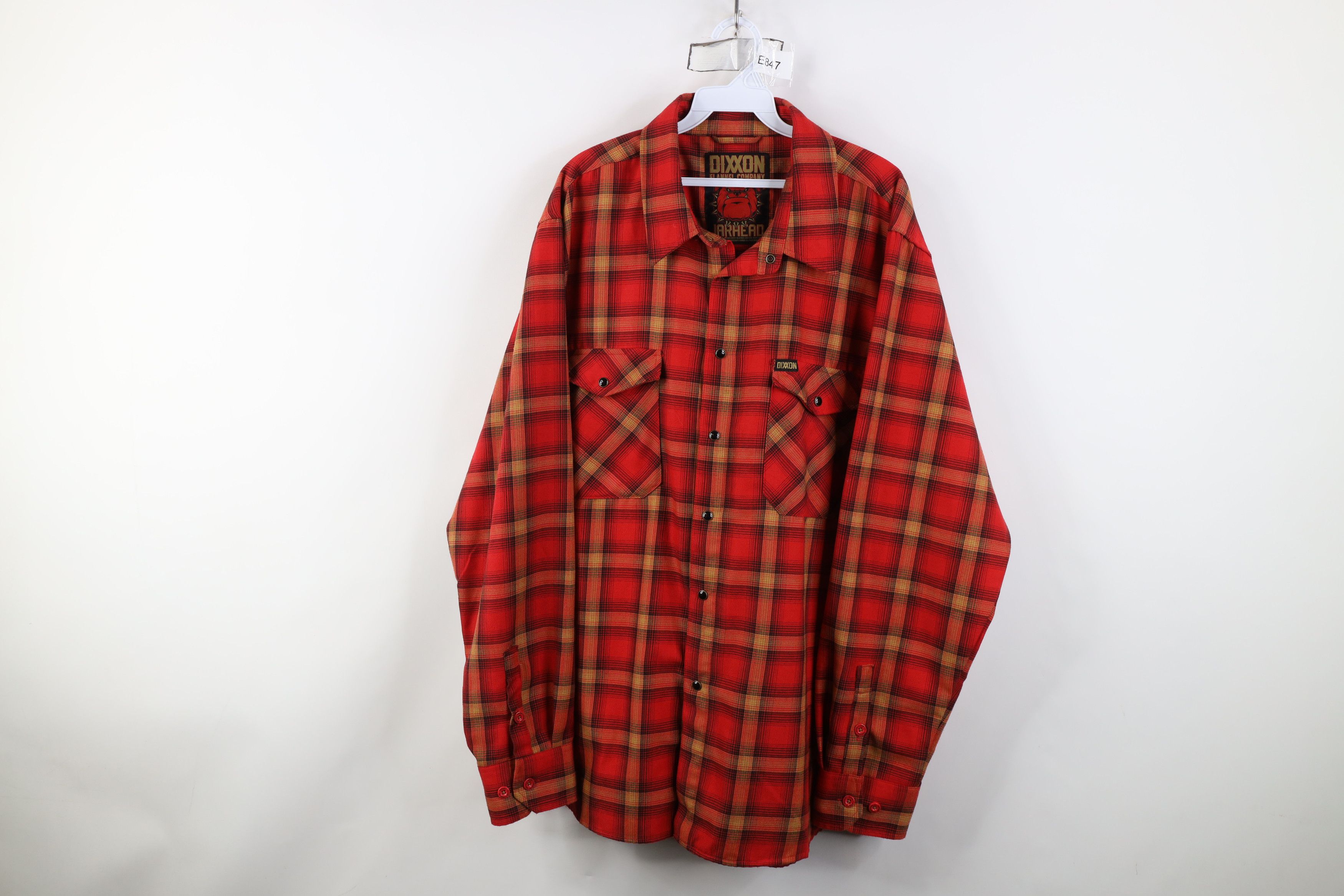 Vintage Dixxon Flannel Company Snap Button Collared Shirt Plaid Size US XXL / EU 58 / 5 - 1 Thumbnail