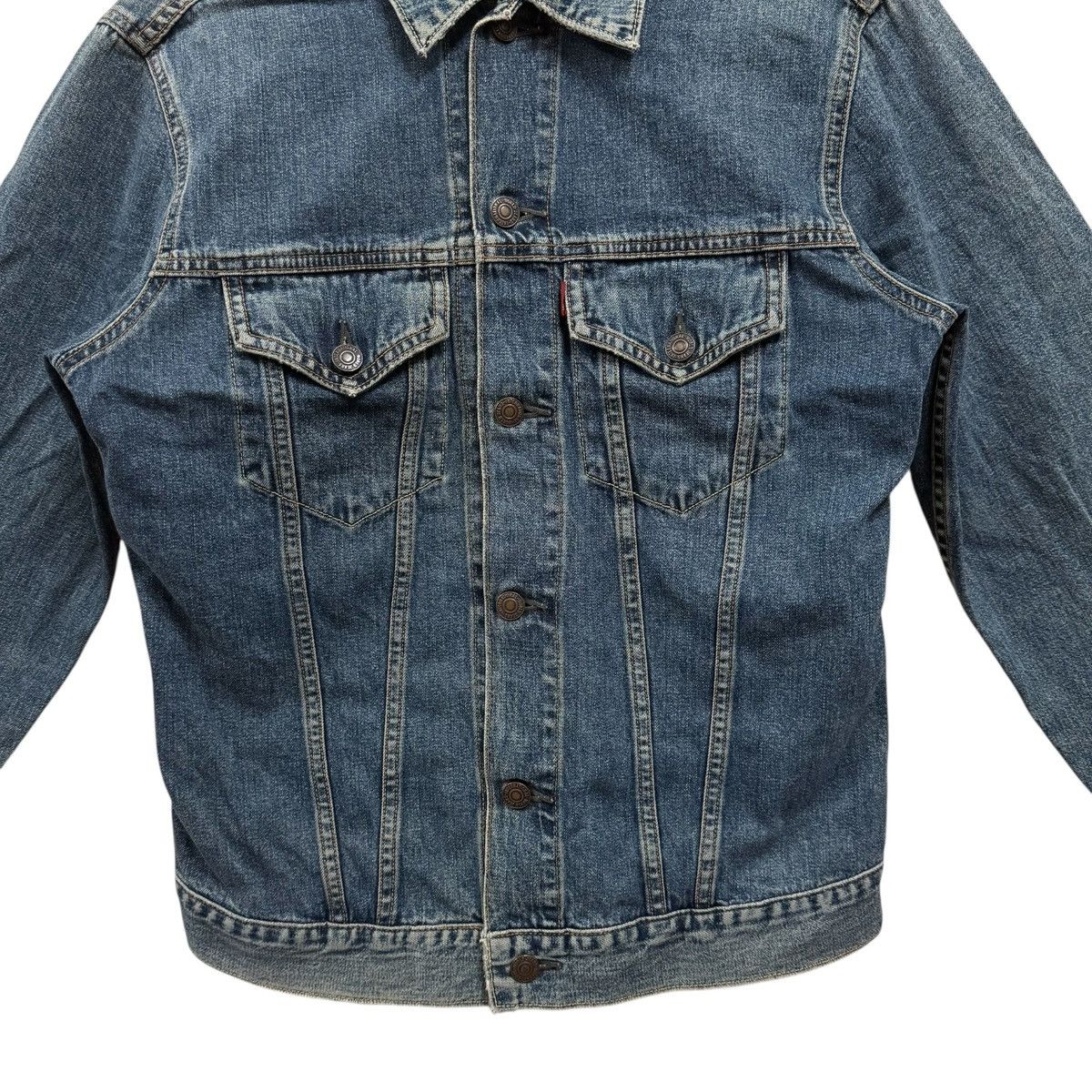 FOB Factory Vintage Fob Factory Union Made Denim Trucker Jacket Size US M / EU 48-50 / 2 - 4 Thumbnail