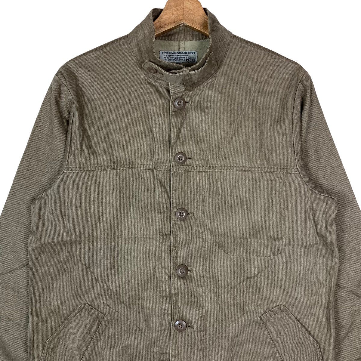Vintage Vintage Vache Flat Button Light Jacket Size US M / EU 48-50 / 2 - 2 Thumbnail