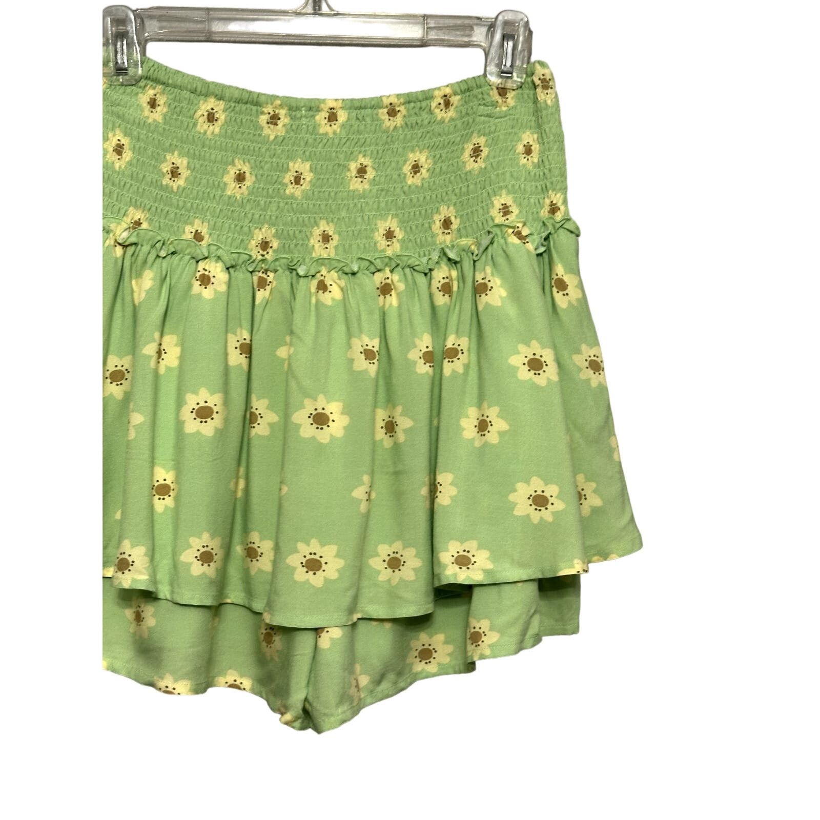 BP. BP Skort Daisy Floral Smocked Tiered Design Multicolor M Size 30" / US 8 / IT 44 - 7 Thumbnail
