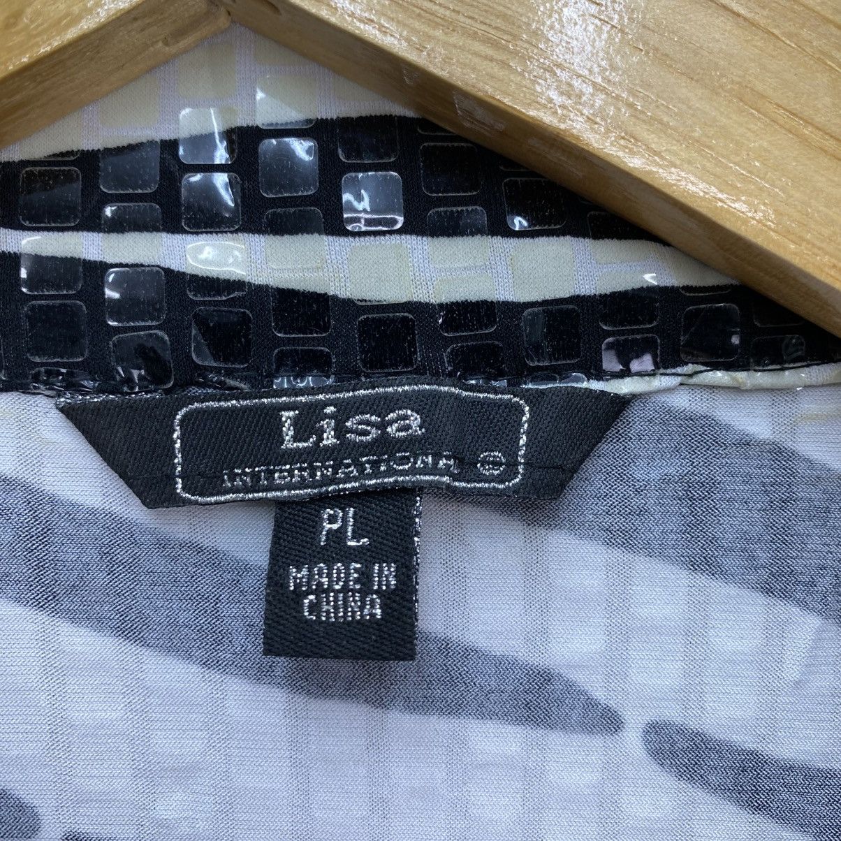 LIZ LISA 🫶 Lisa International vintage black and white zebra Patterned Size M / US 6-8 / IT 42-44 - 6 Thumbnail