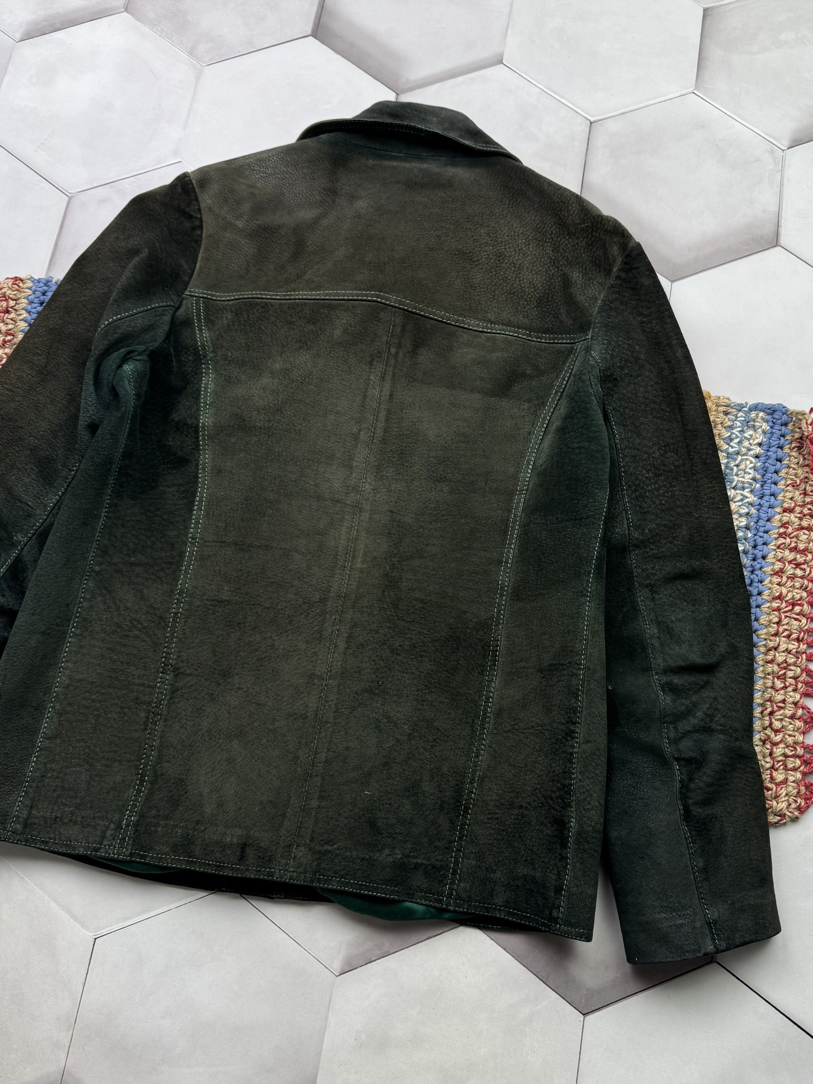 Genuine Leather Vintage Suede Leather Jacket Size US S / EU 44-46 / 1 - 18 Thumbnail