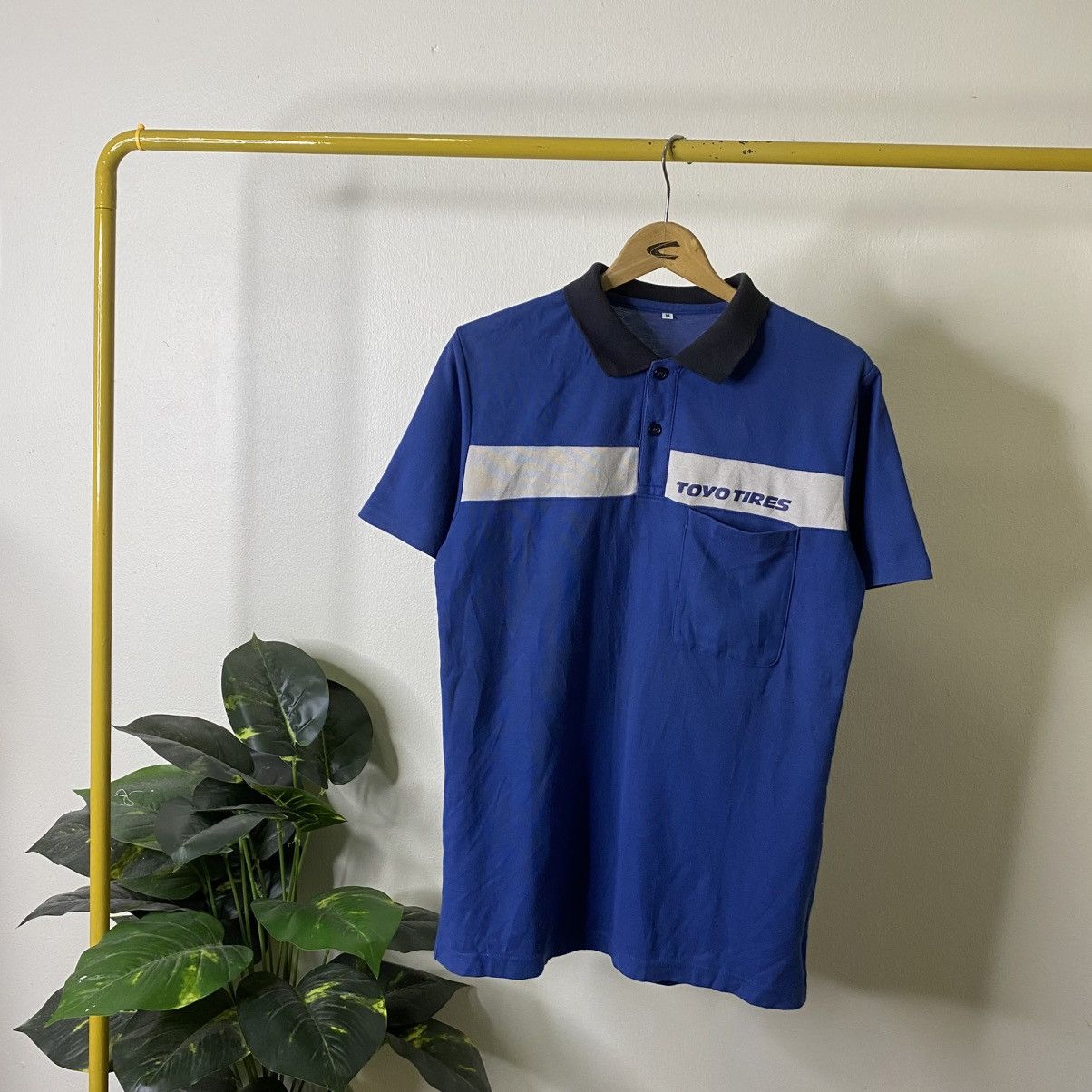 Vintage Y2K Toyo Tires Racing Worker Polo Tee Size US M / EU 48-50 / 2 - 1 Thumbnail