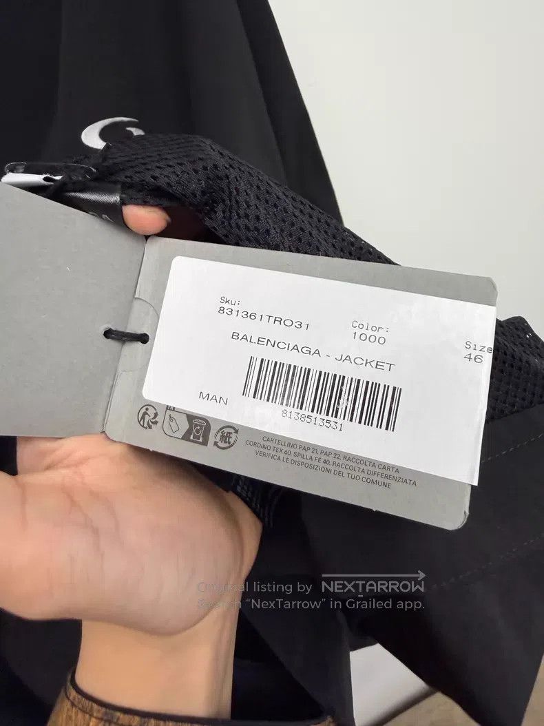 Balenciaga Balenciaga Double-zip circular motion icon embroidery on j Size US S / EU 44-46 / 1 - 5 Thumbnail