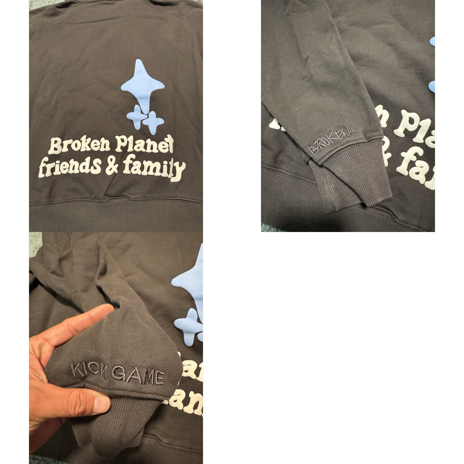 Broken Planet BROKEN PLANET Hoodie There Is No Escape Friends & Family Exclusive M Rare Unisex Adults Pullover Hooded Graphic Print Pockets Size US M / EU 48-50 / 2 - 10 Thumbnail
