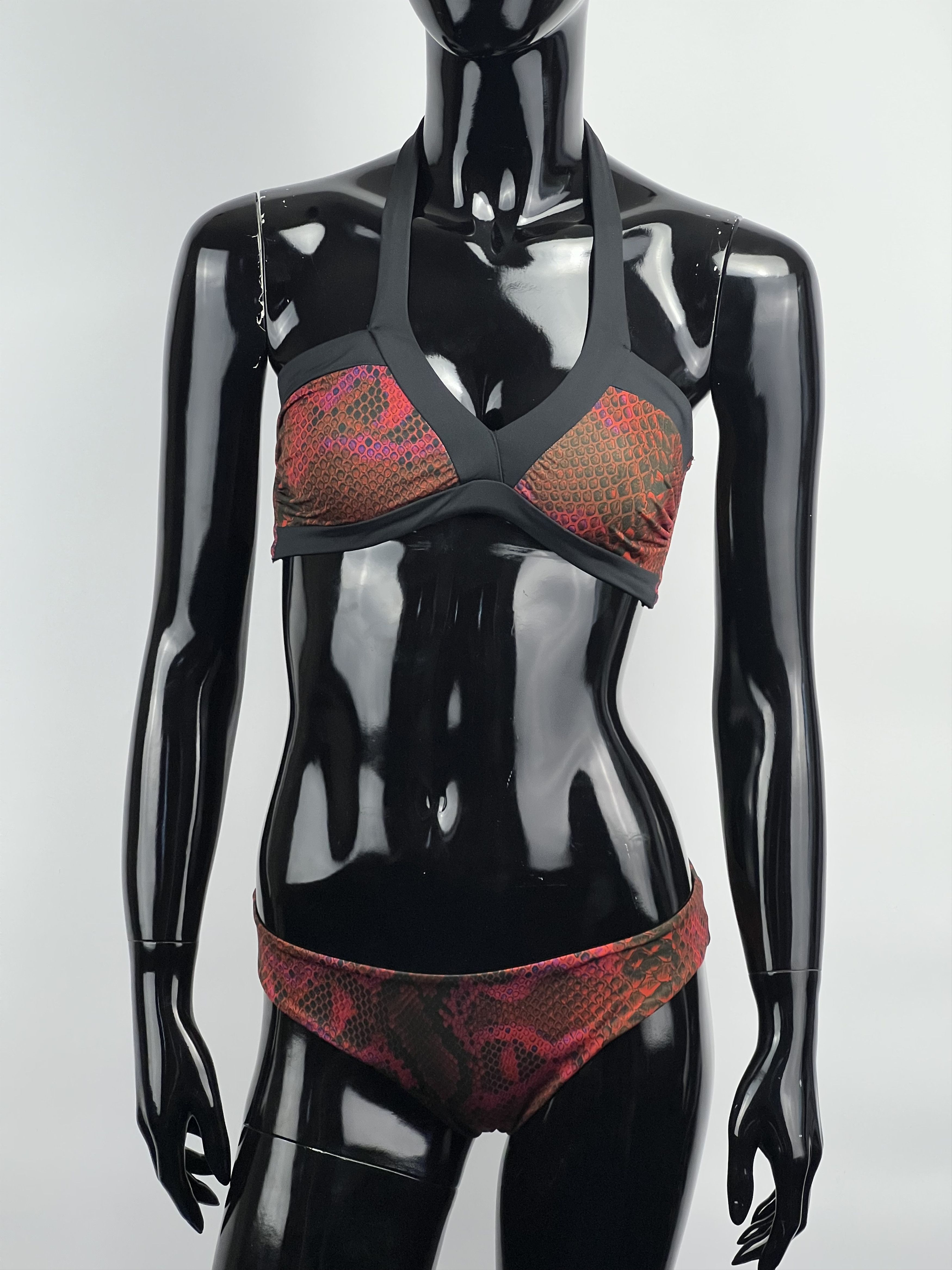 Roberto Cavalli Roberto Cavalli Beachwear Swimsuit Snake Print Size M Size ONE SIZE - 1 Thumbnail
