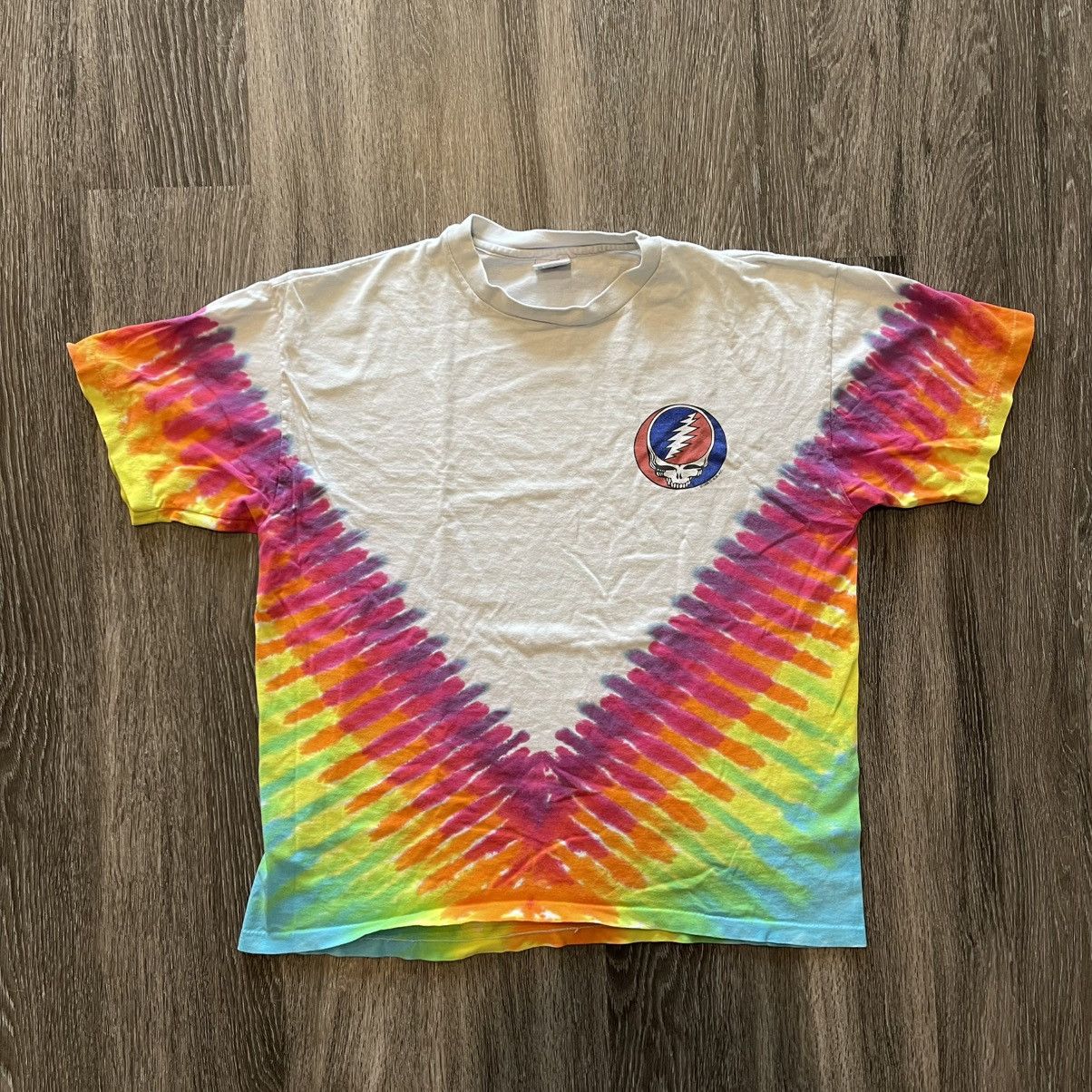 Vintage Vintage 1996 Grateful Dead Single Stitch Tie Dye Size US L / EU 52-54 / 3 - 1 Thumbnail