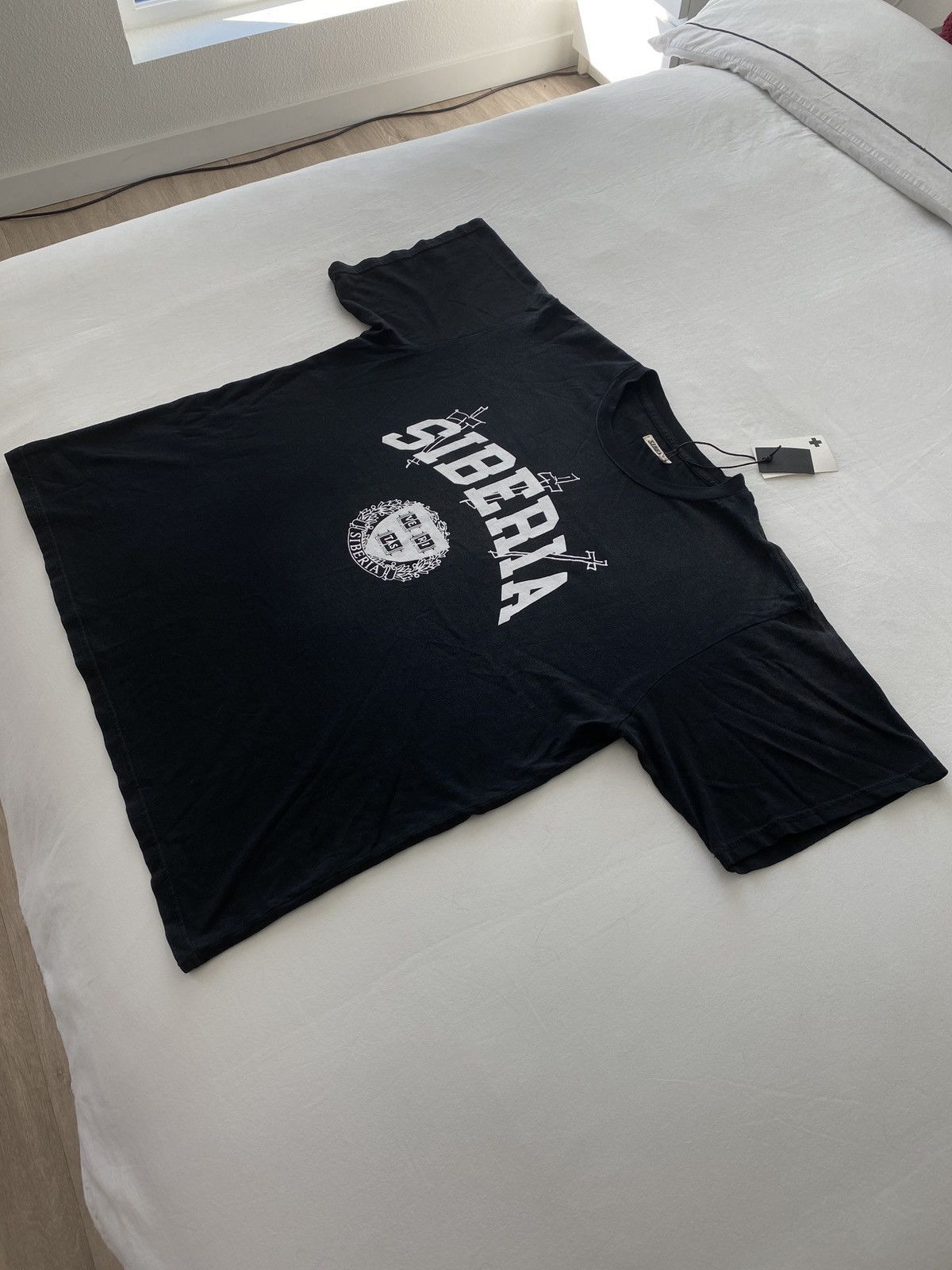 Siberia Hills Siberia Hills ‘Harvard’ T-Shirt - Vintage Black Size US XL / EU 56 / 4 - 4 Thumbnail