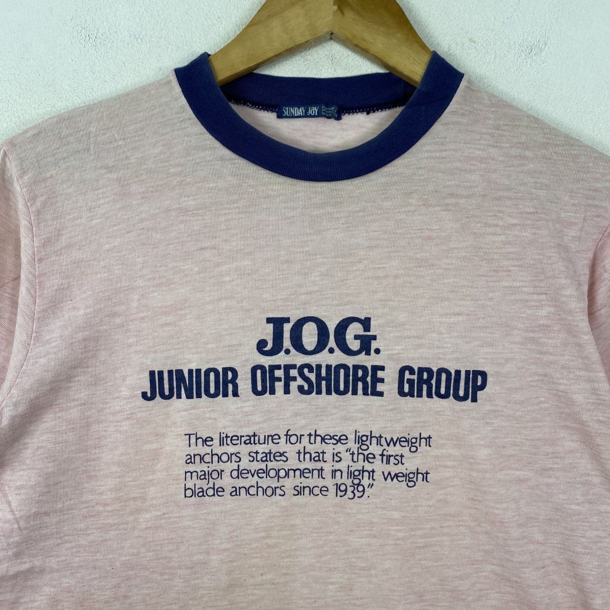 Vintage Vintage Sunday Joy Renown Sailing Ringer Shirt Size M Size US M / EU 48-50 / 2 - 4 Thumbnail