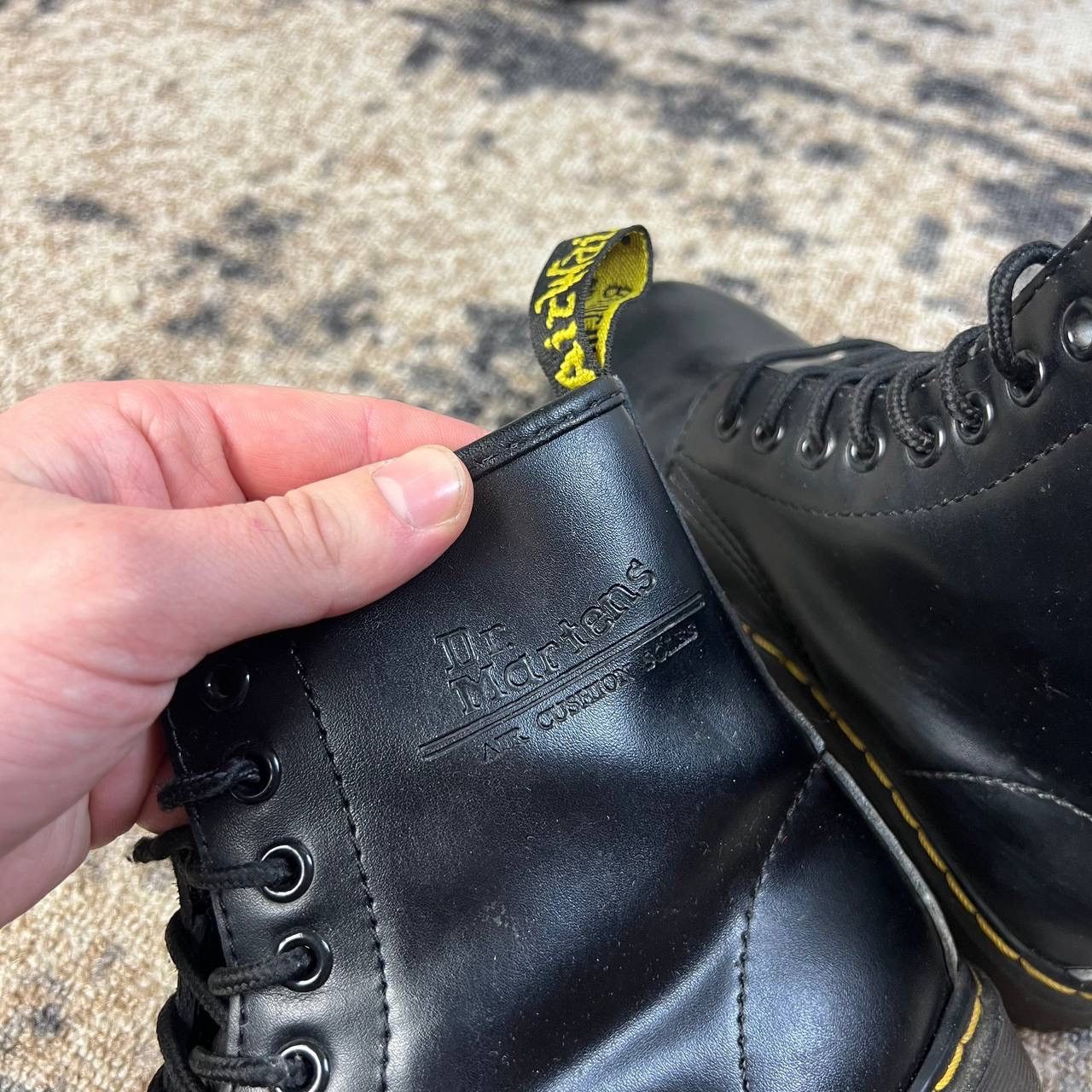 Dr. Martens Dr.Martens 1460 Vintage Hi-Top Black Boots Streetwear Style Size US 6 / IT 36 - 4 Thumbnail