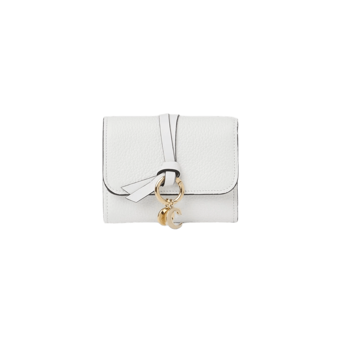 Chloe o1loc1c0125 CHC21 Size: OS / Small Tri-Fold Wallet White Size ONE SIZE - 1 Thumbnail