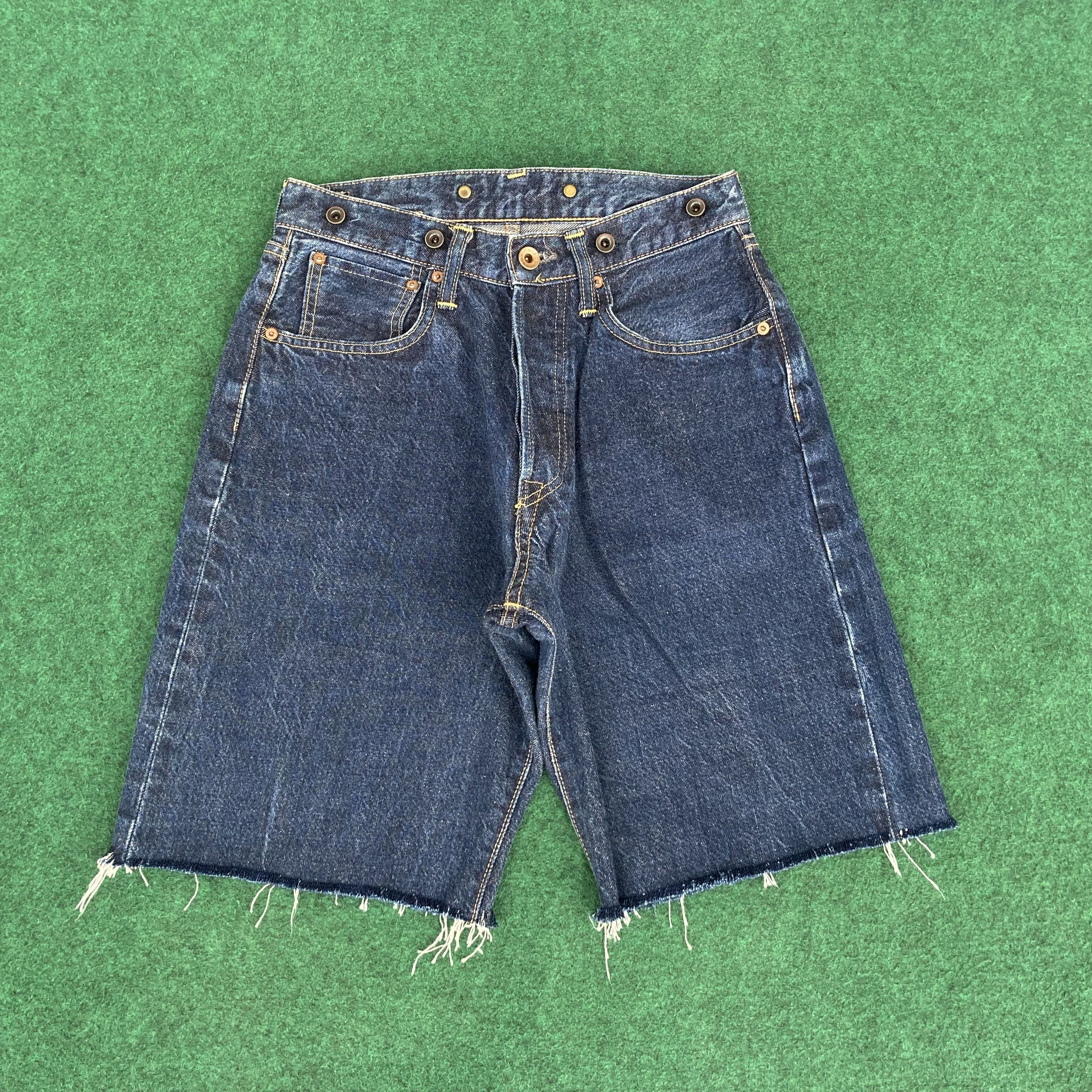 Edwin Vtg Edwin Selvedge Redline Short Jorts Jeans Size US 27 - 1 Thumbnail