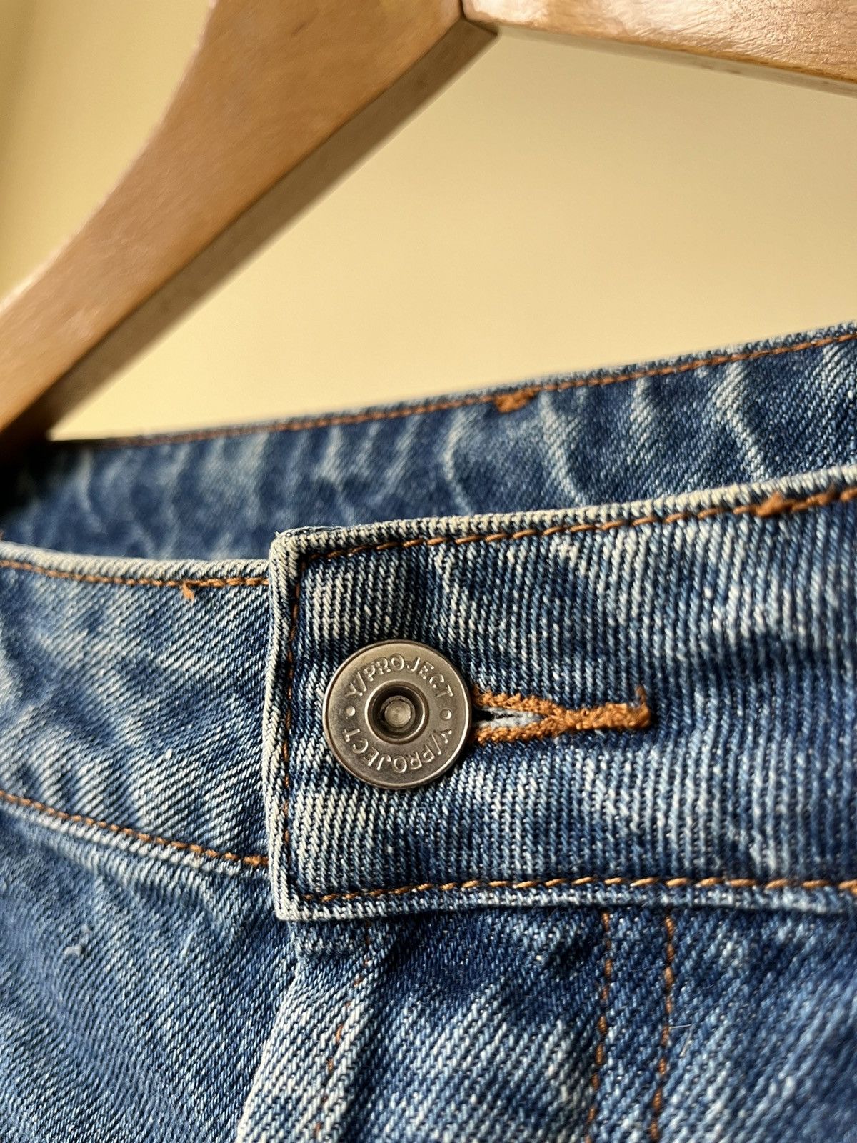 Y/Project Y/Project Wire Denim Distressed Unisex 👫 Size US 33 - 4 Thumbnail
