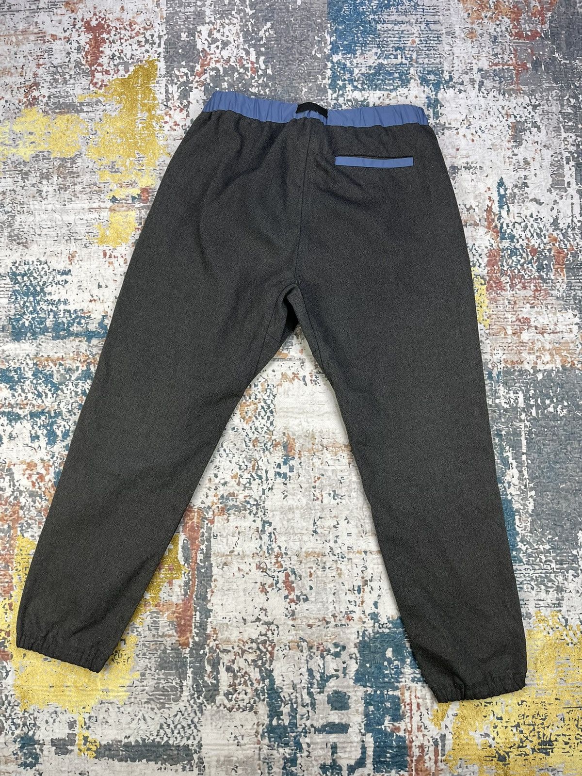 go slow caravan GO SLOW CARAVAN DEEP GREY JOGGER PANTS Size US 32 / EU 48 - 3 Thumbnail