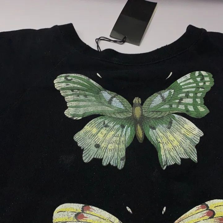 Gucci Gucci Gucci Black Butterfly Logo Sweatshirt -2506 Size US S / EU 44-46 / 1 - 4 Thumbnail