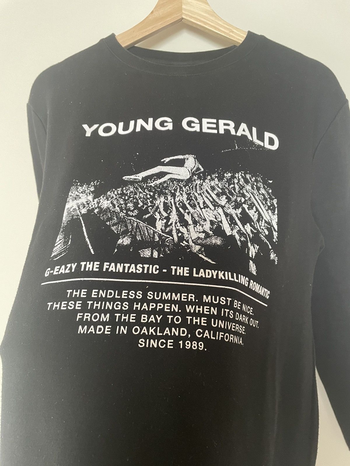 G-Eazy × H&M Young Gerald G-Eazy Crewneck Vintage rap hip-hop USA y2k Size US M / EU 48-50 / 2 - 4 Thumbnail