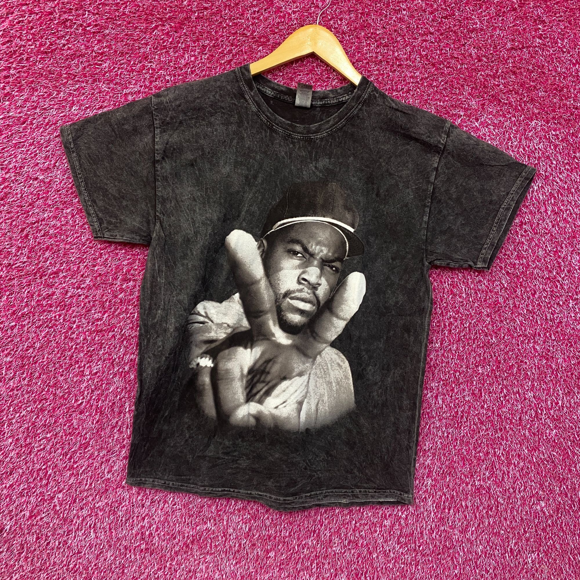 Rap Tees Ice Cube It Was A Good Day Acid Wash T-Shirt Large Size US L / EU 52-54 / 3 - 3 Thumbnail