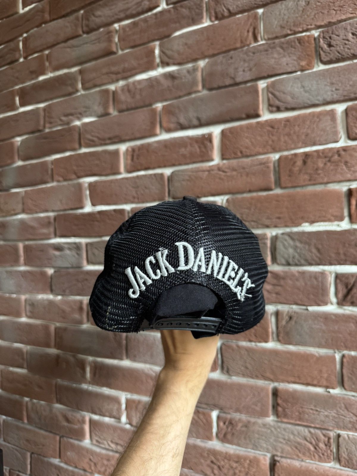 Other Vintage 90s Distressed Faded Jack Daniels Trucker Cap Hype Size ONE SIZE - 5 Thumbnail