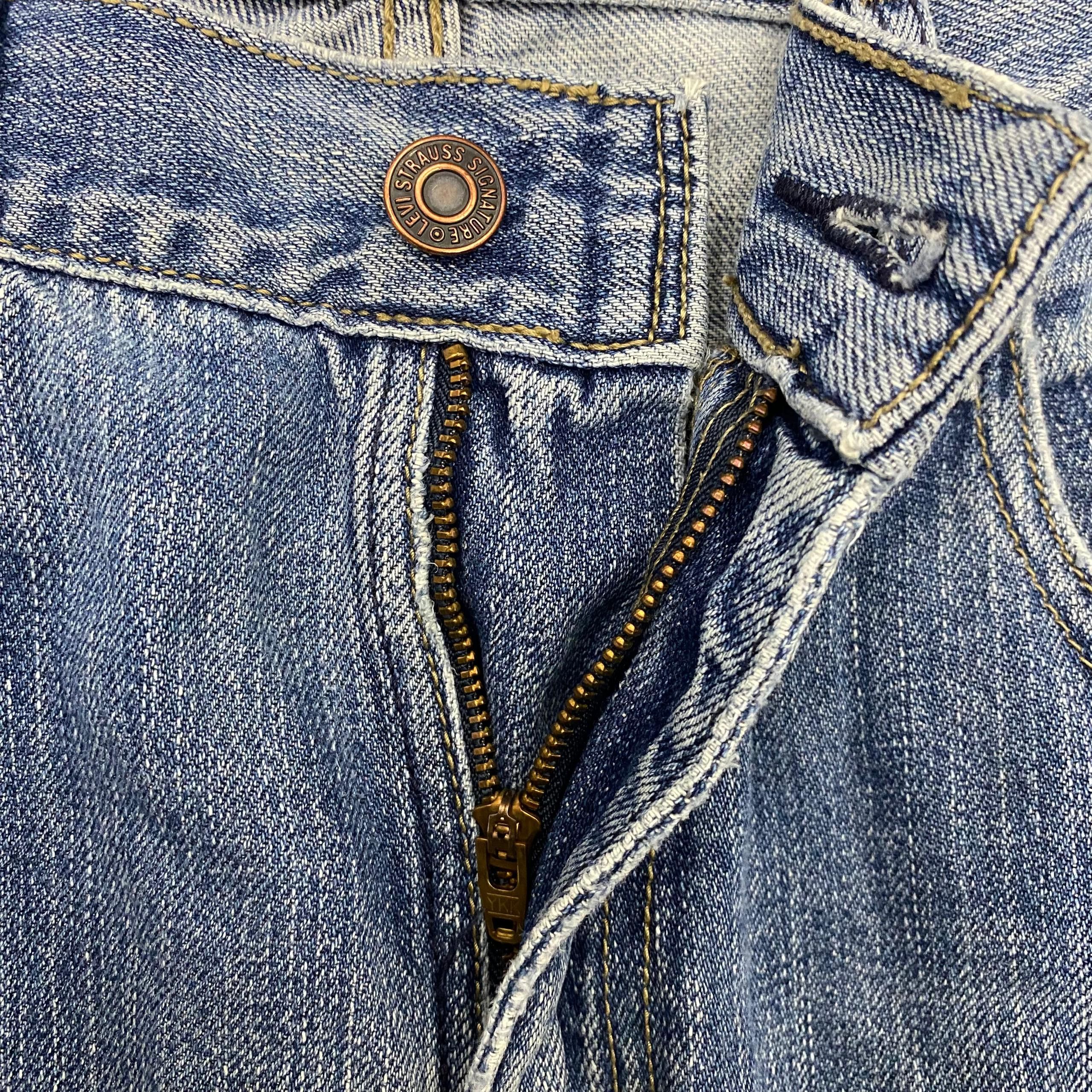 Japanese Brand 💥Best Offer💥Vintage Levis Signature Distressed Denim Size US 32 / EU 48 - 12 Thumbnail