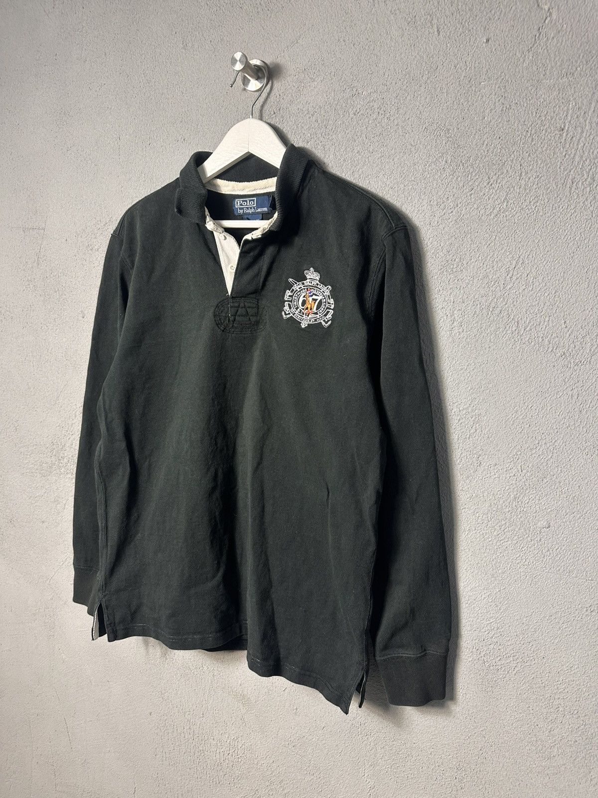 Polo Ralph Lauren Vintage POLO RALPH LAUREN Rugby Long Sleeve Size US M / EU 48-50 / 2 - 2 Thumbnail