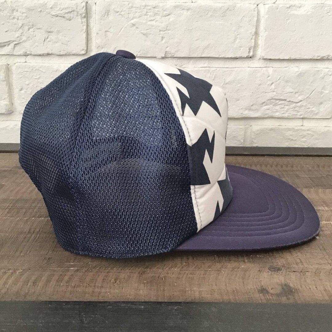 Bape × Nigo BAPE STA LOGO Tracker Hat Cap a bathing ape star NIGO Size ONE SIZE - 3 Thumbnail