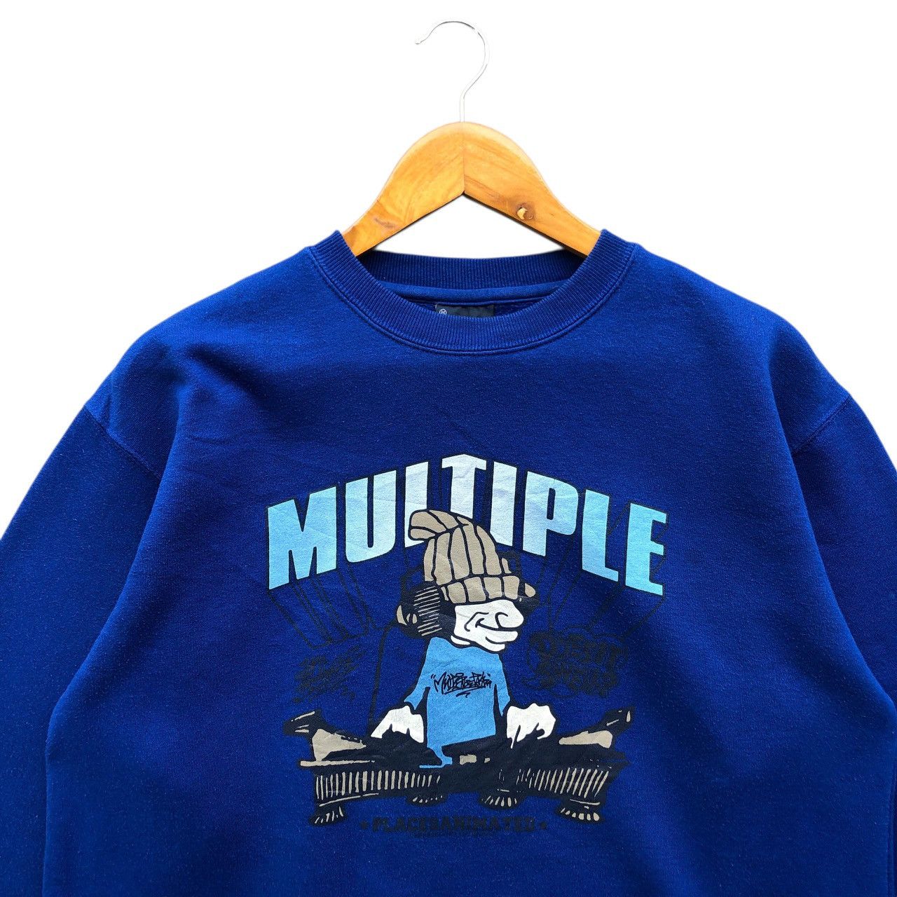 Vintage Japanese WHIRL SPLEVO hiphop streetwear crewneck Size US M / EU 48-50 / 2 - 3 Thumbnail