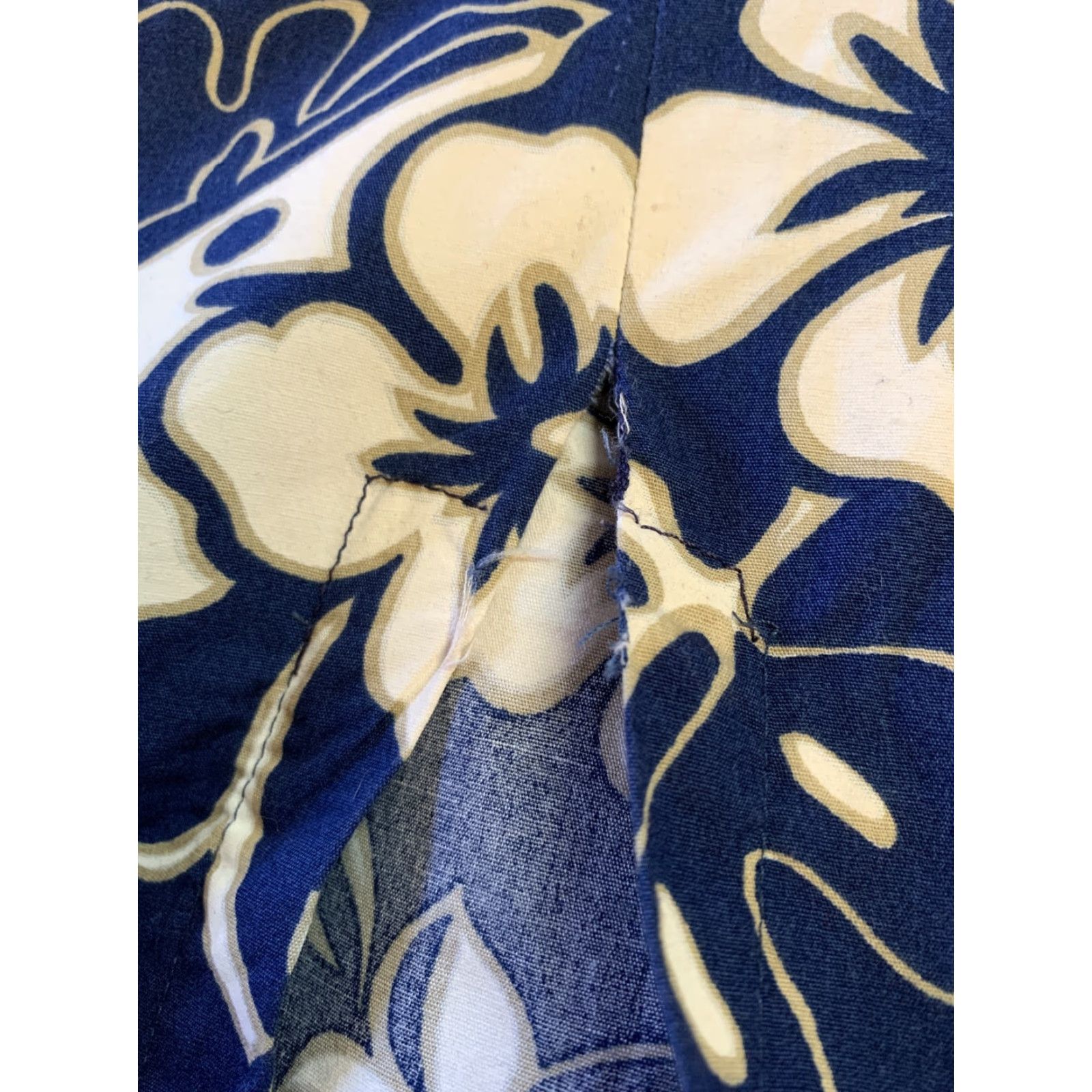 Hilo Hattie VINTAGE Hilo Hattie Hawaiian Aloha Sundress Blue Floral Size 10 Womens Size XXS / US 00 / IT 34 - 7 Thumbnail