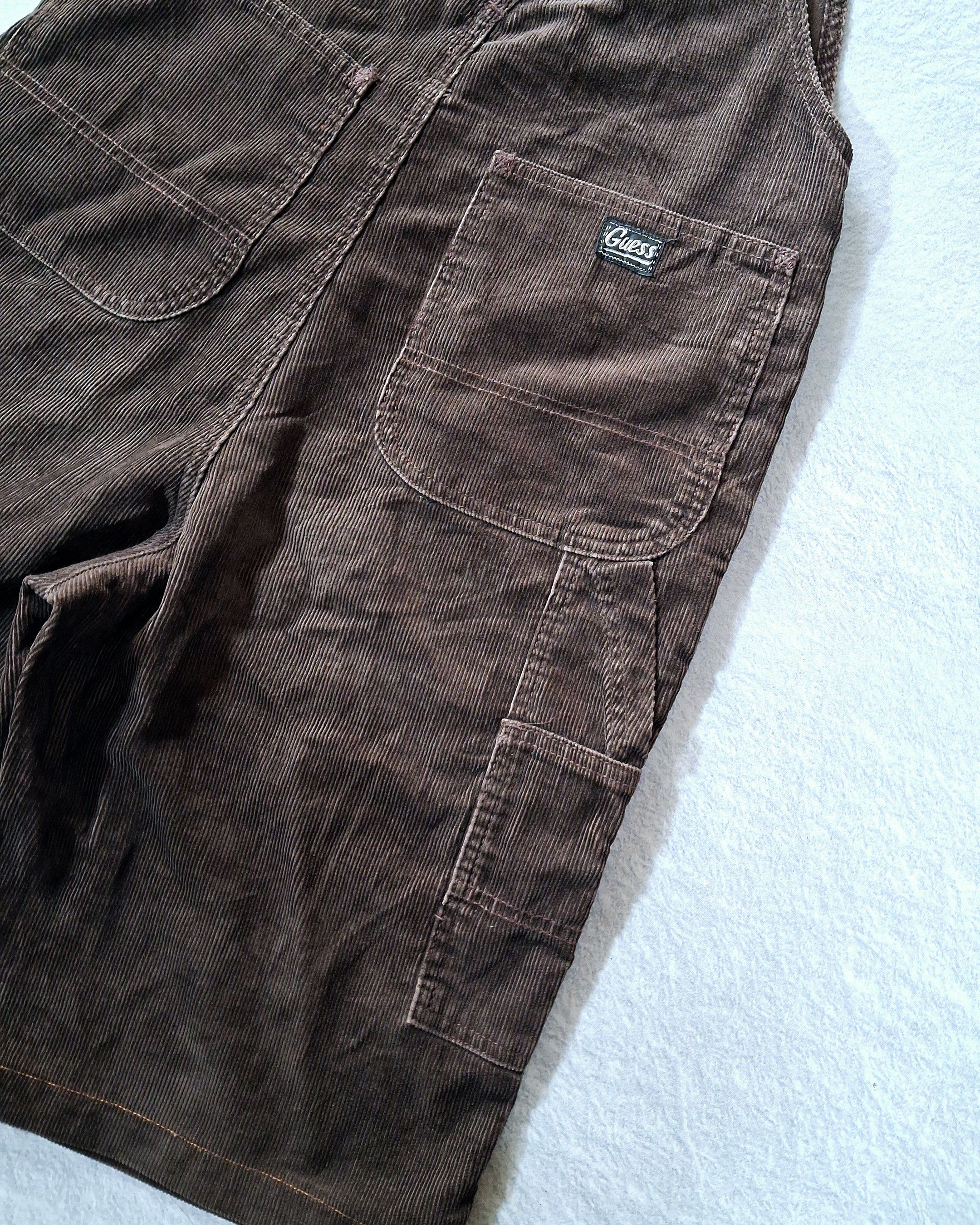 Guess GUESS CARPENTER CORDUROY DECK OVERALL MADE IN USA Size US 32 / EU 48 - 11 Thumbnail