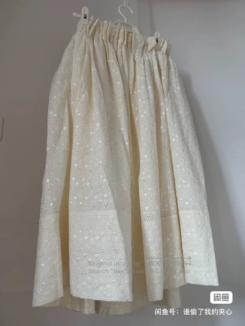 Comme des Garcons Comme Des Garcons Heavy embroidered flower cotton-linen or Size 23" - 1 Thumbnail
