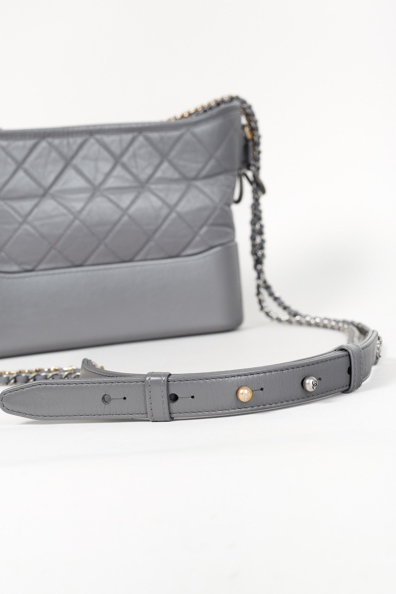 Chanel Chanel Gabrielle Quilted Hobo Aged Calfskin Shoulder Bag Size ONE SIZE - 7 Thumbnail